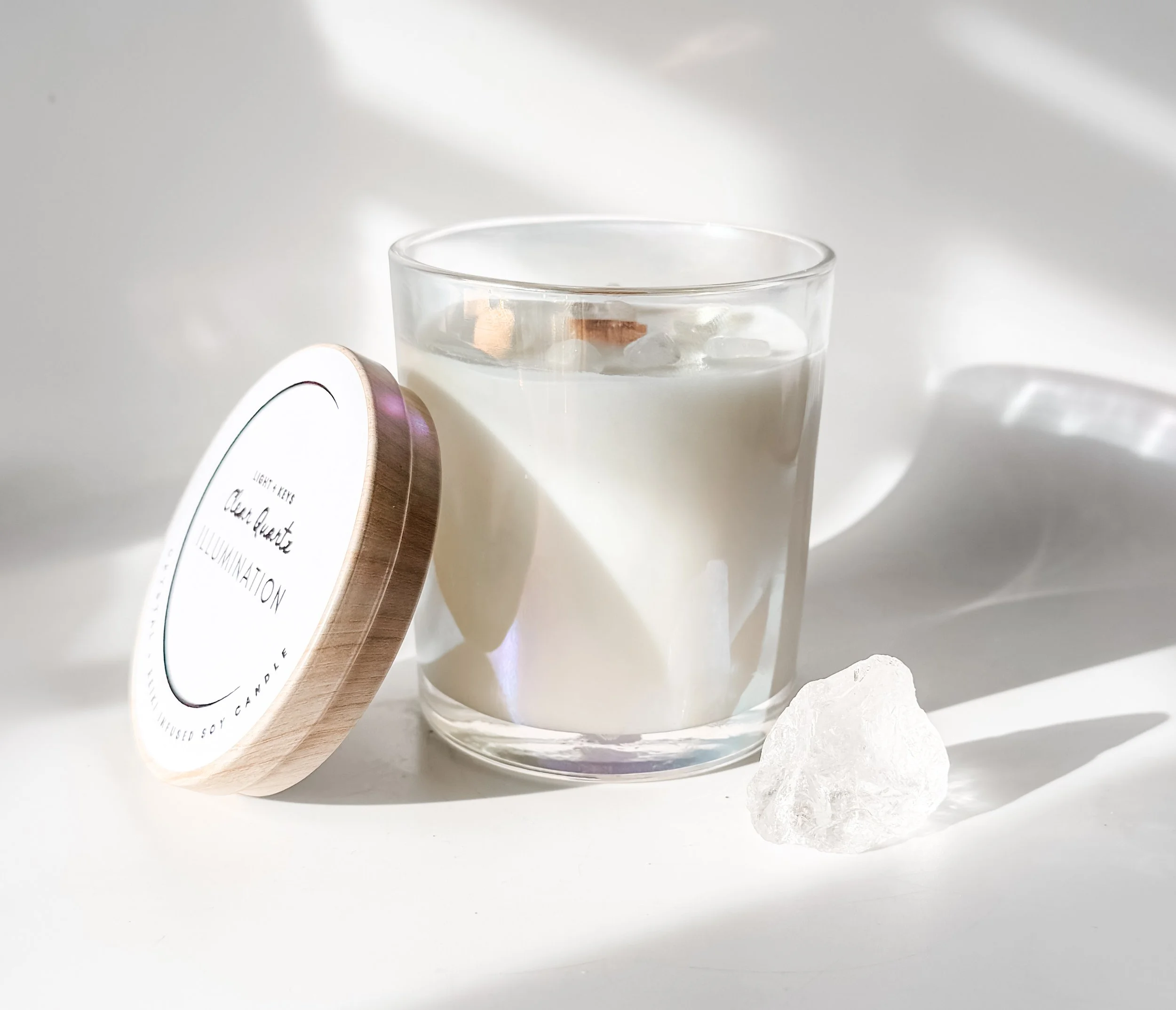 Clear Quartz Candle / Oil