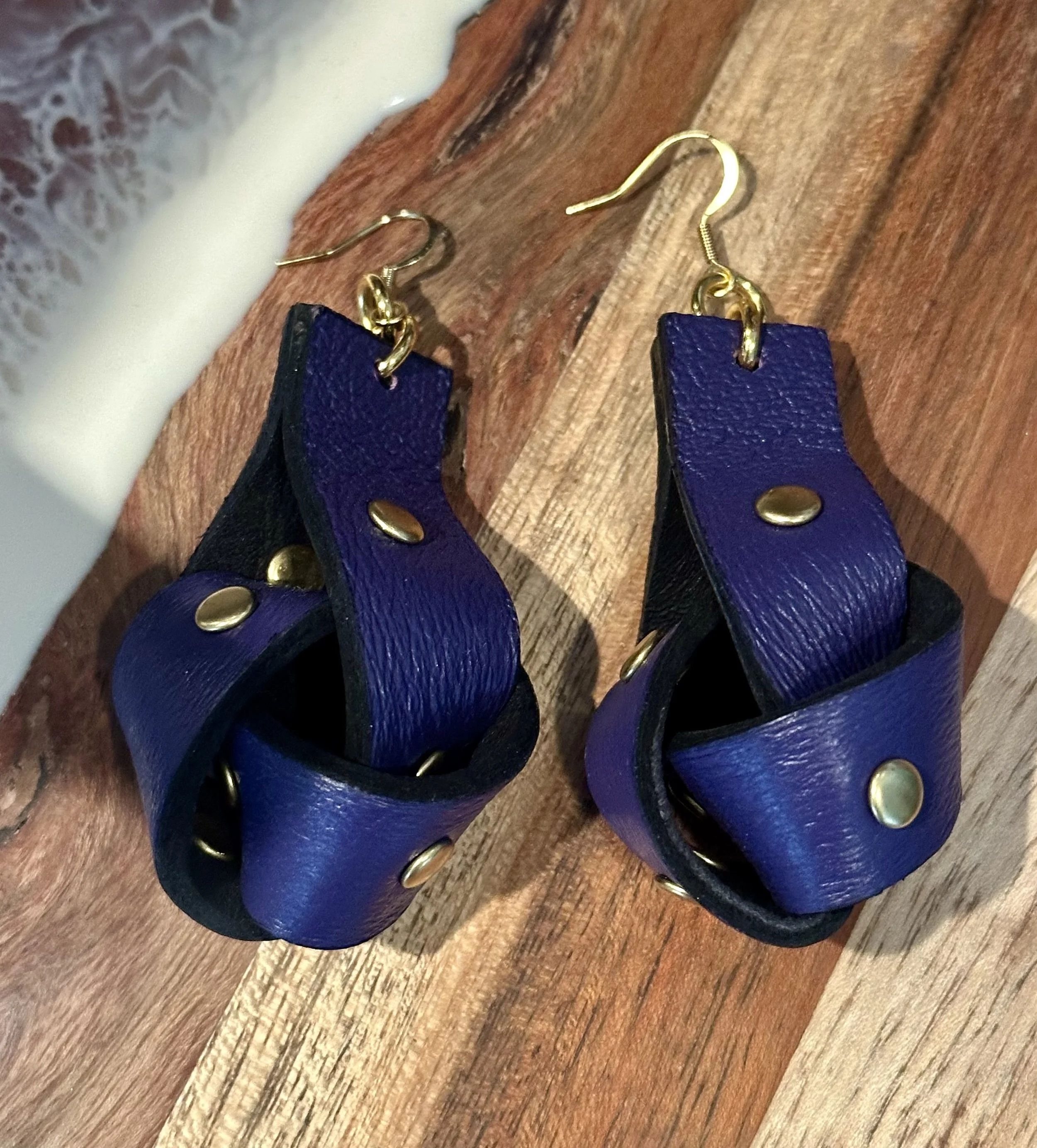 The Berry & Brass Earrings