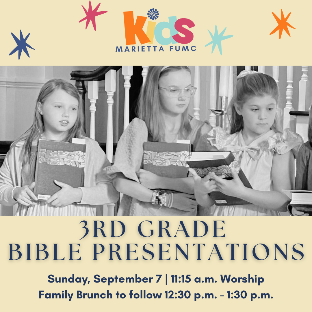 Third Grade Bible Presentations