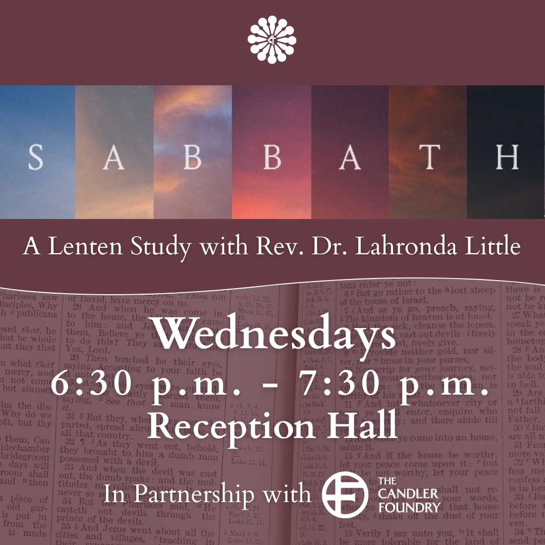 Sabbath: A Lenten Stody