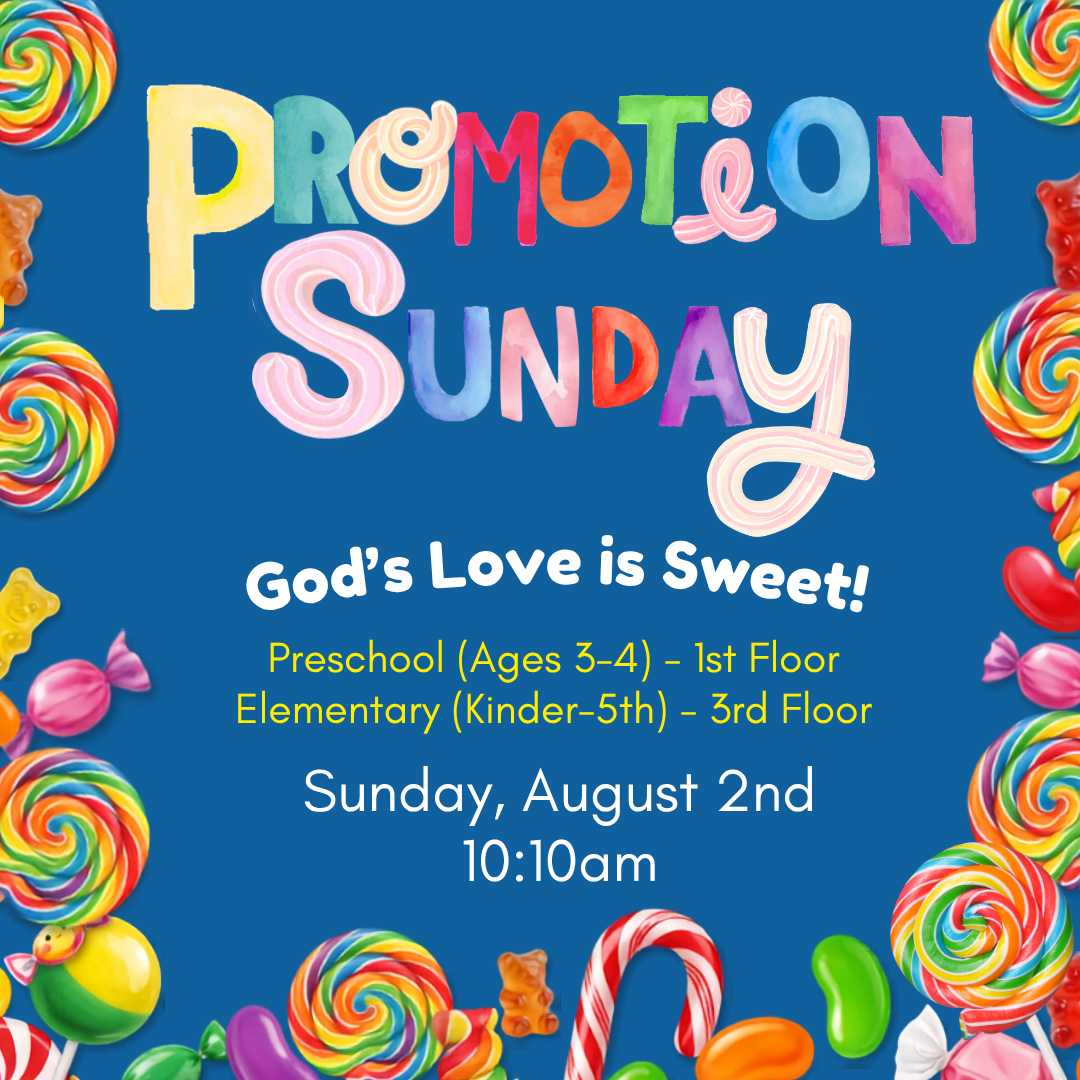Promotion Sunday