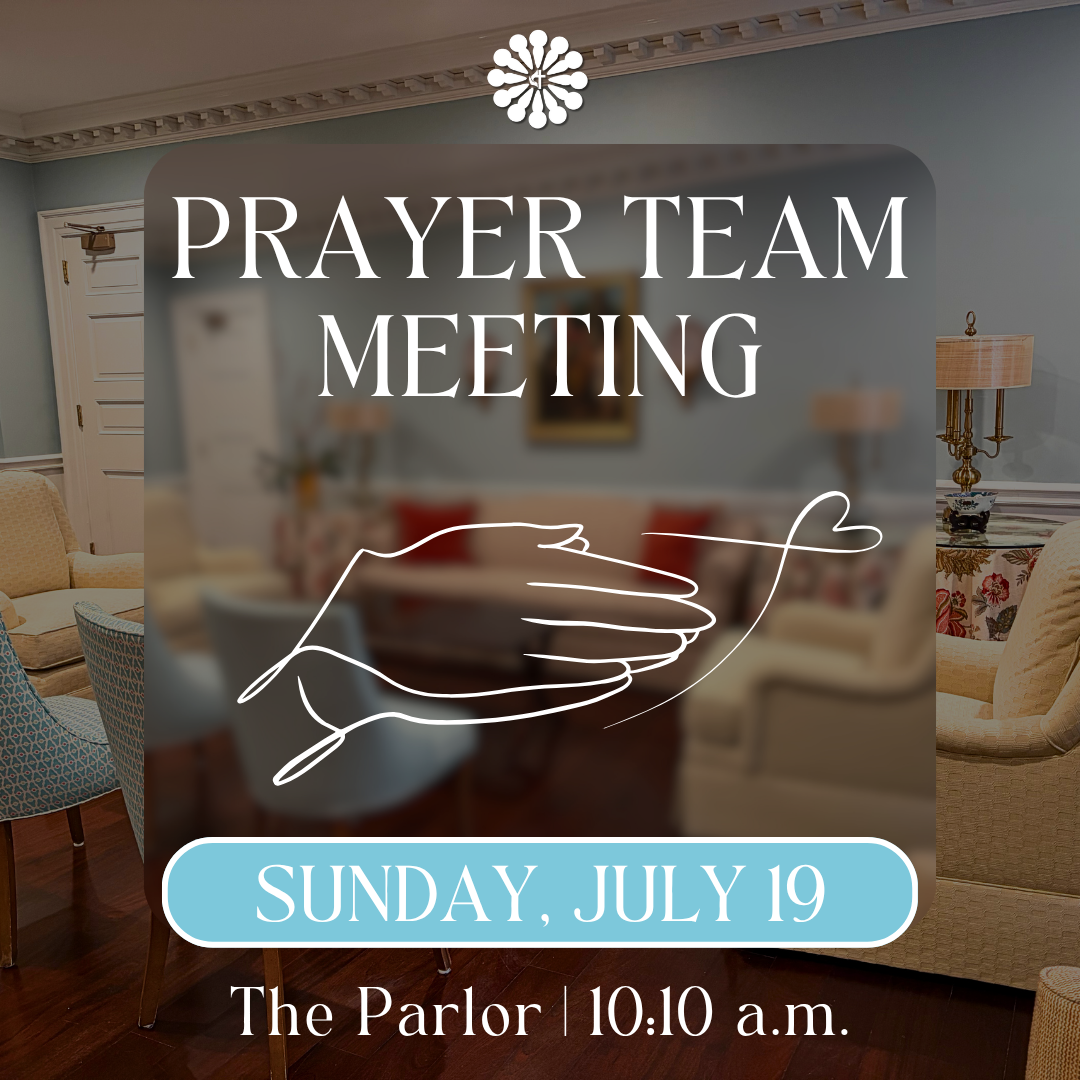 Prayer Team Meeting