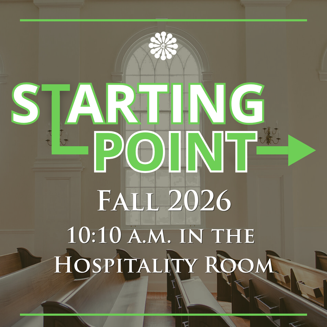 Starting Point: Fall 2026