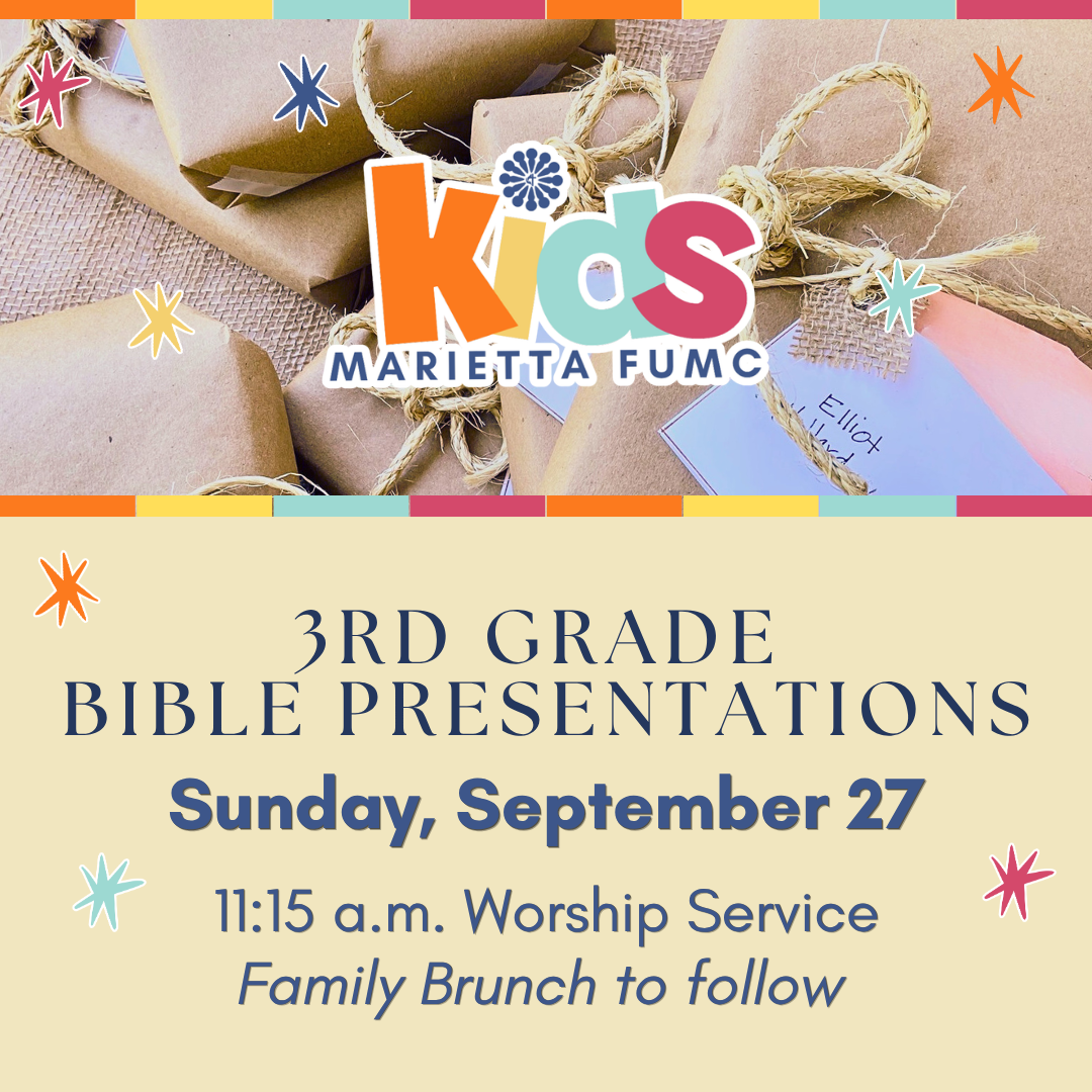Third Grade Bible Presentations & Brunch