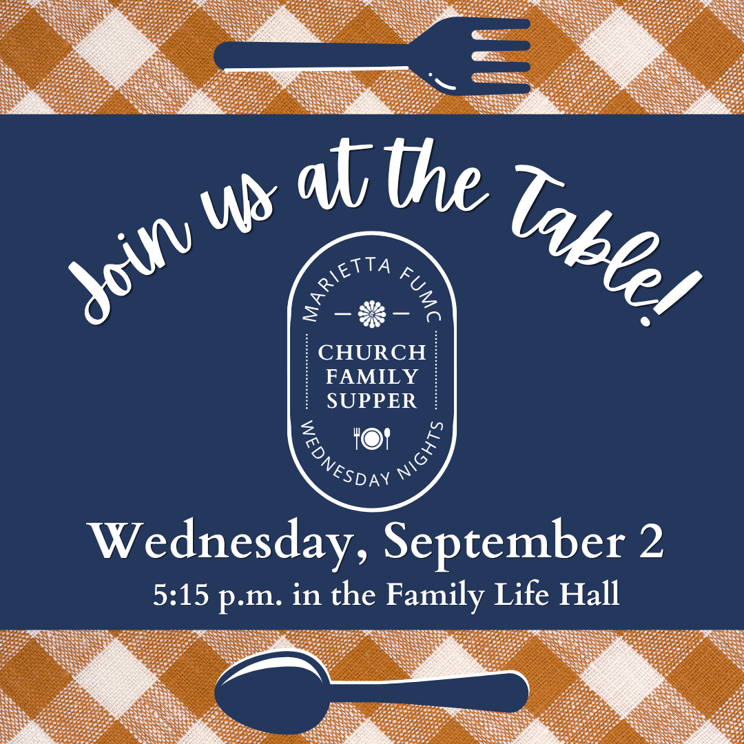 Church Family Supper: September 2