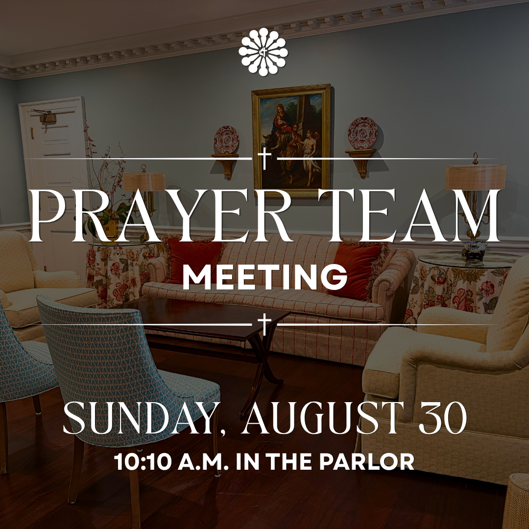 Prayer Team Meeting