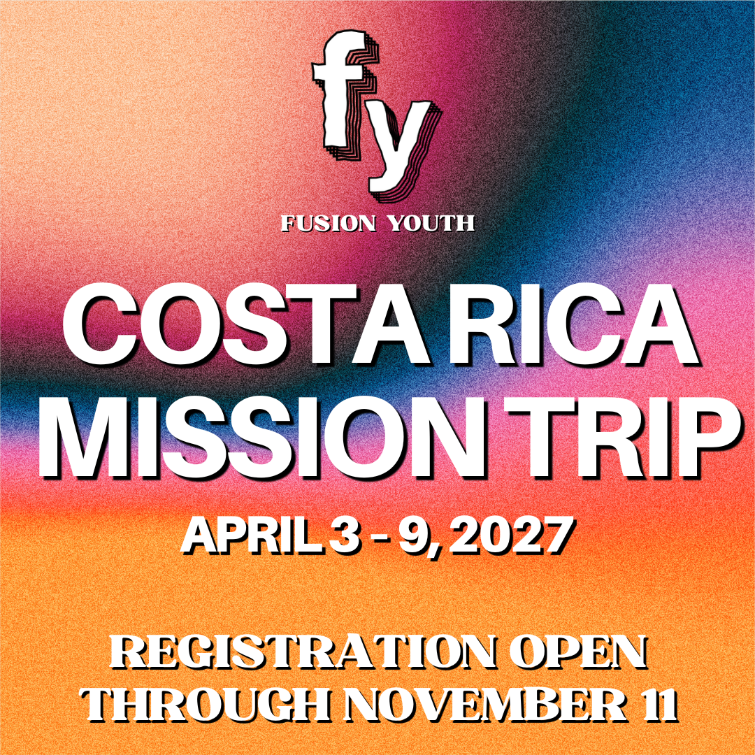 Fusion Costa Rica Mission Trip 2027