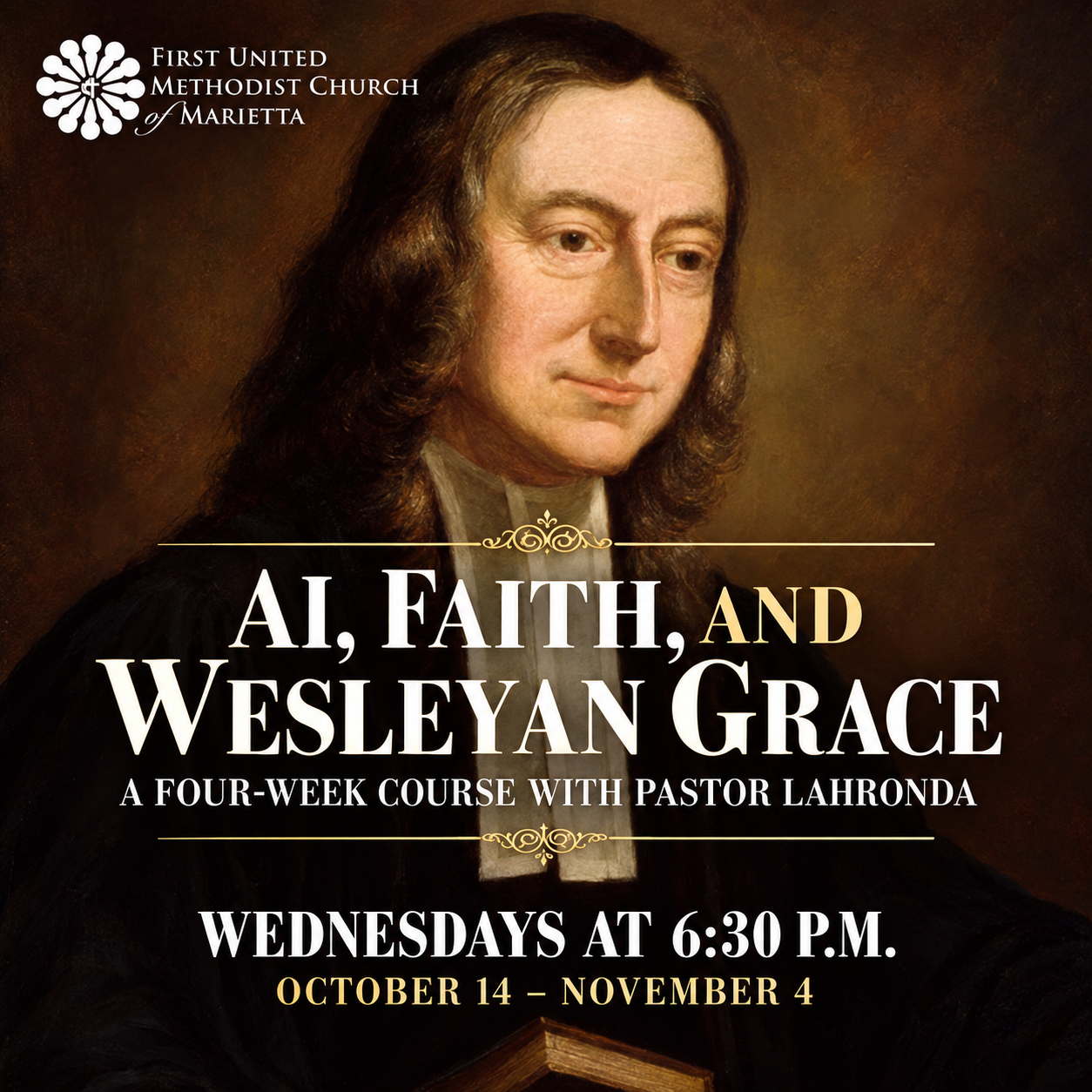 AI, Faith, and Wesleyan Grace: a Four–Week Course