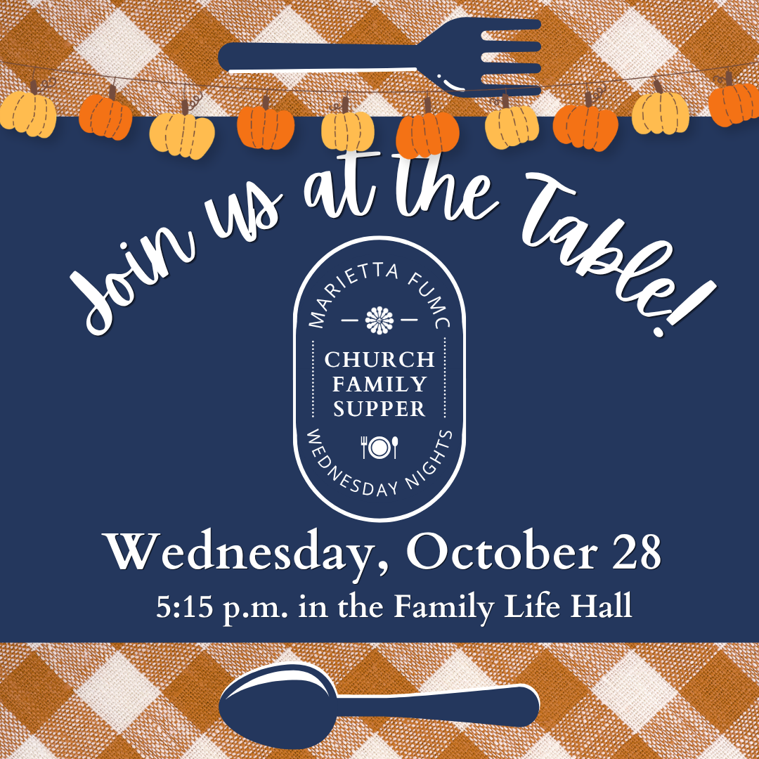 Church Family Supper: October 28