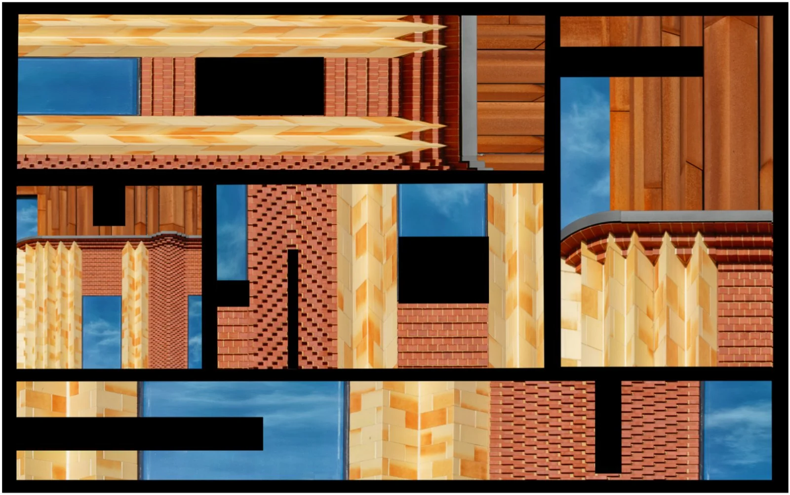 Architectural Details:  Creating themed panels with unusual shapes and arrangements is just one way we can challenge our photographic creativity.