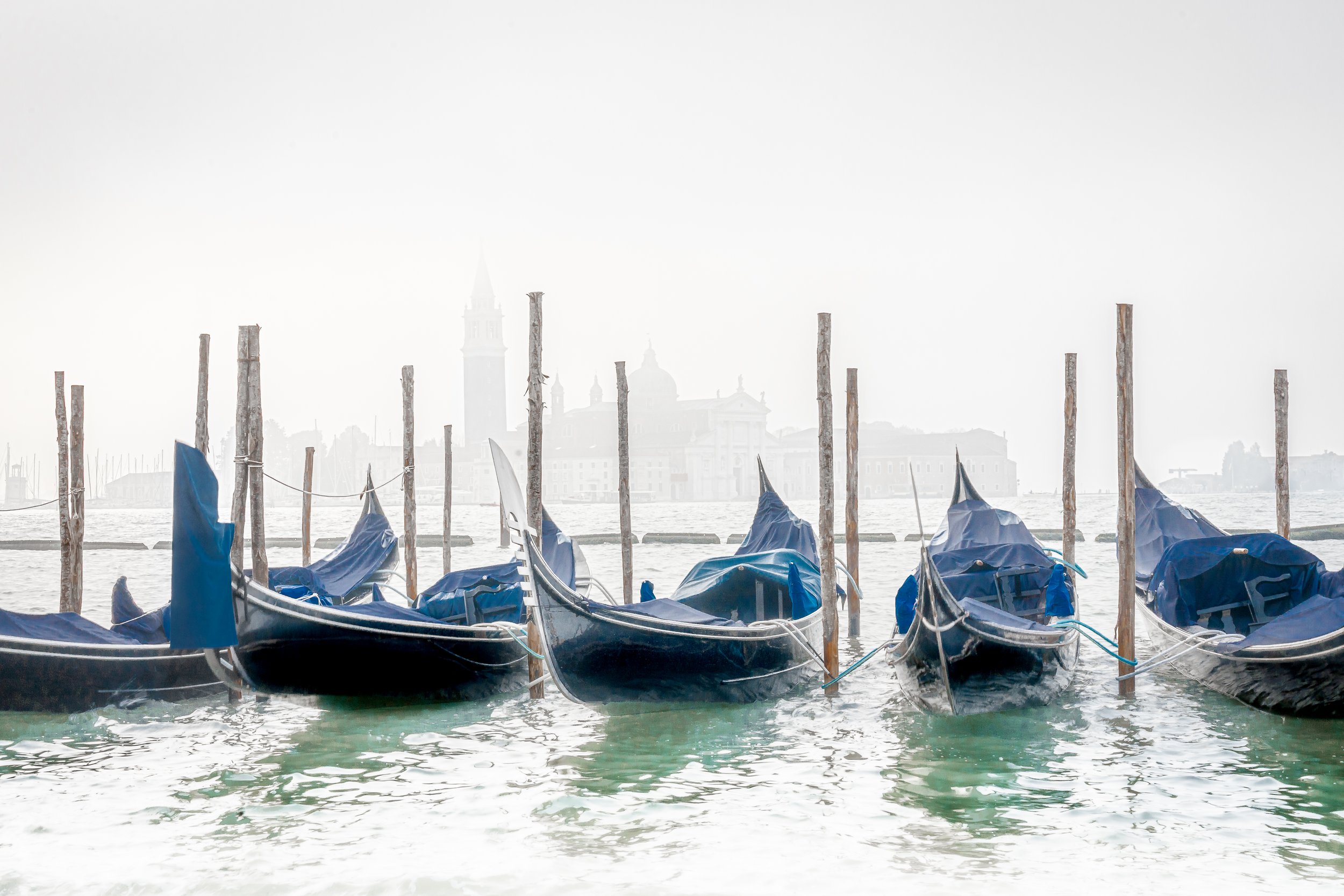 Gondolas, San Marco, Venice