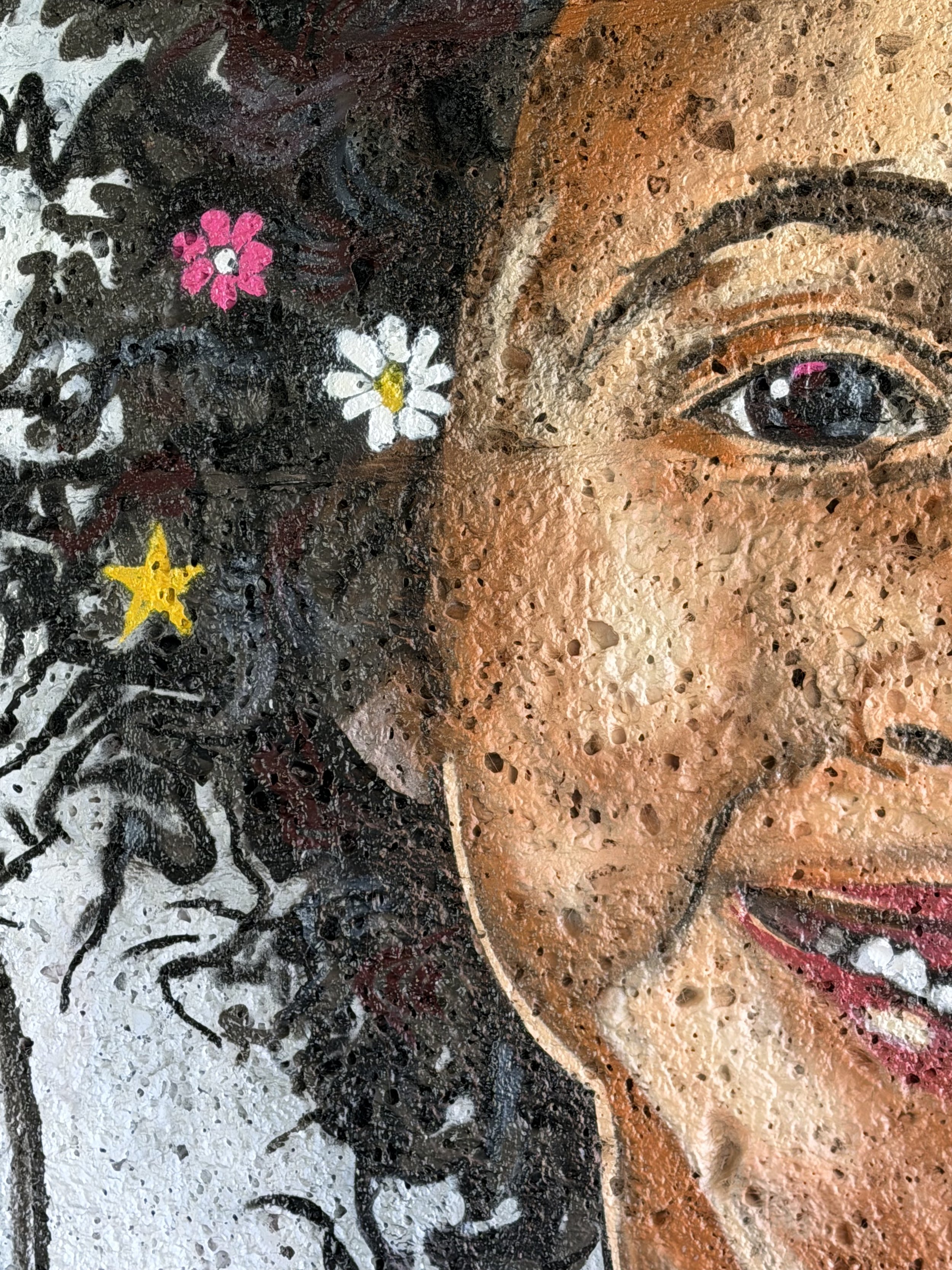 Graffiti Portrait Mädchen 