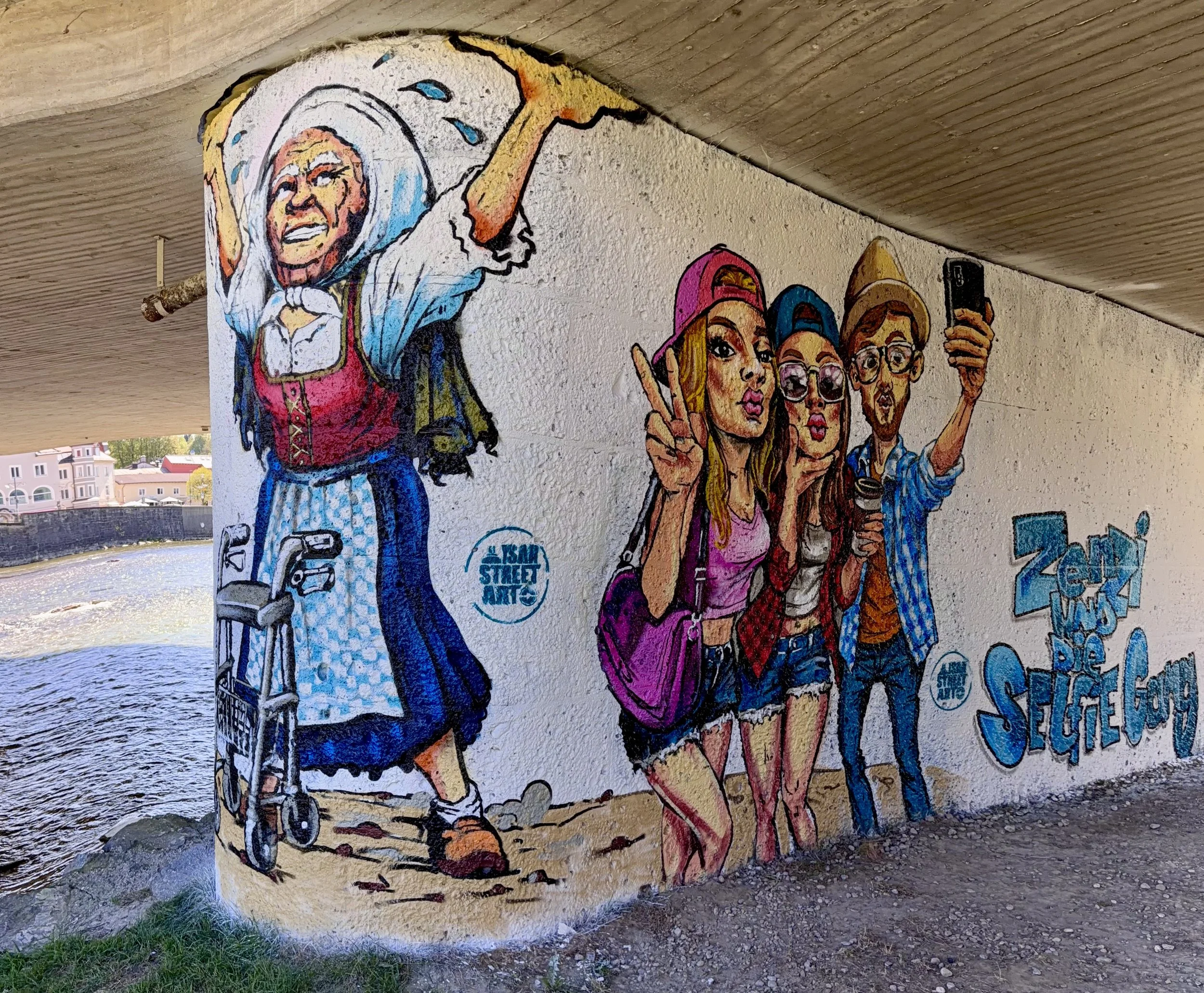 Bad Tölz Isar Street Art Galery

