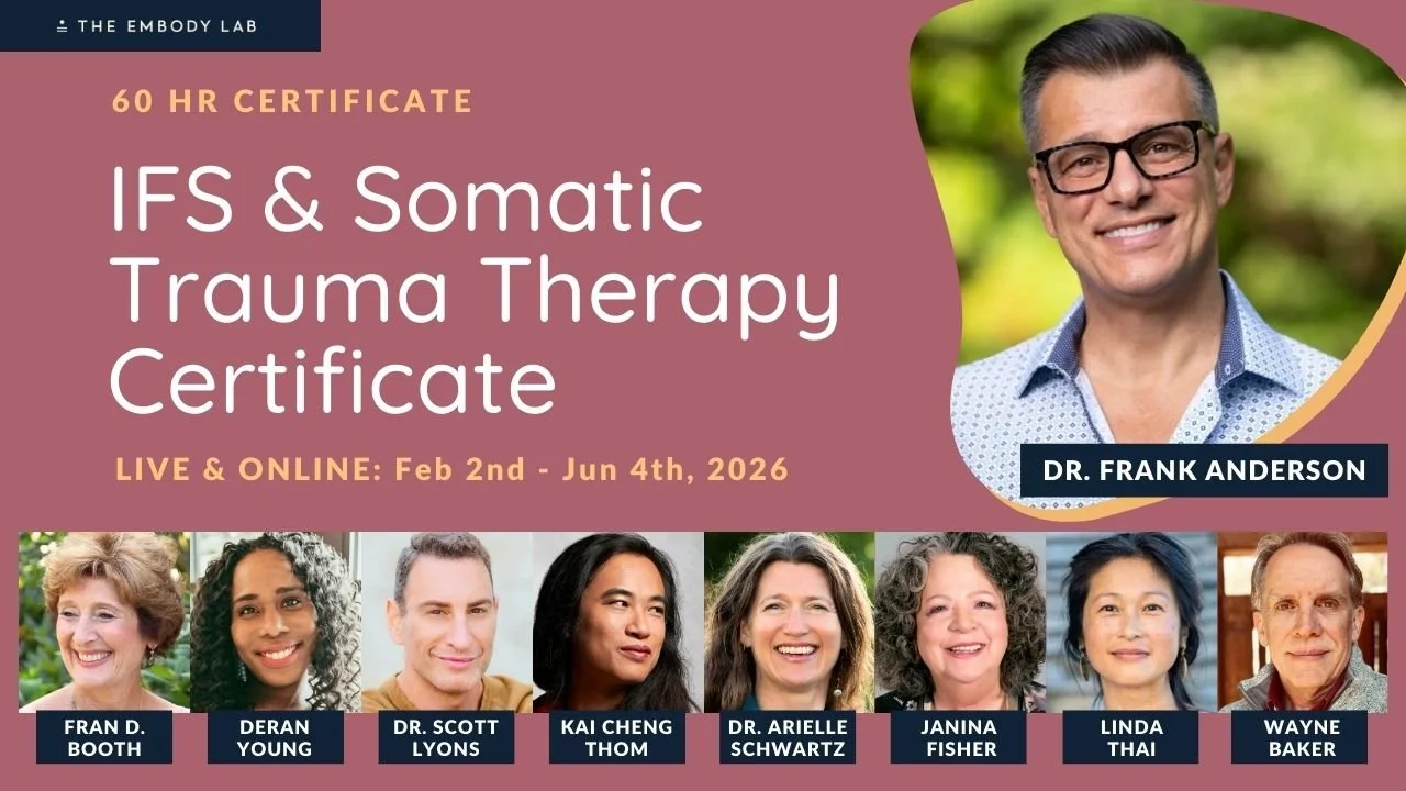 IFS &amp; Somatic Trauma Therapy Certificate
