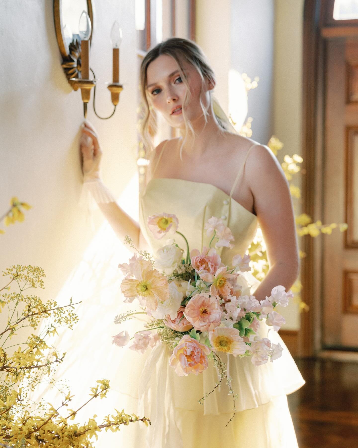 A golden moment from this week at Reverdie Quebec 💛

Photography @graceandardor 
Floral Hosts @trillefloral @winsome_floral
Bouquet @winsome_floral 
Vintage Dress @etsy 
Venue @chateausteagnes 
Hair @alexisburkhardt @manebridalphl 
Makeup @victoriar