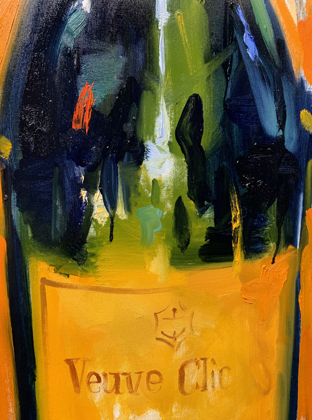 Veuve Clicquot Bottle — Keith Wicks Art