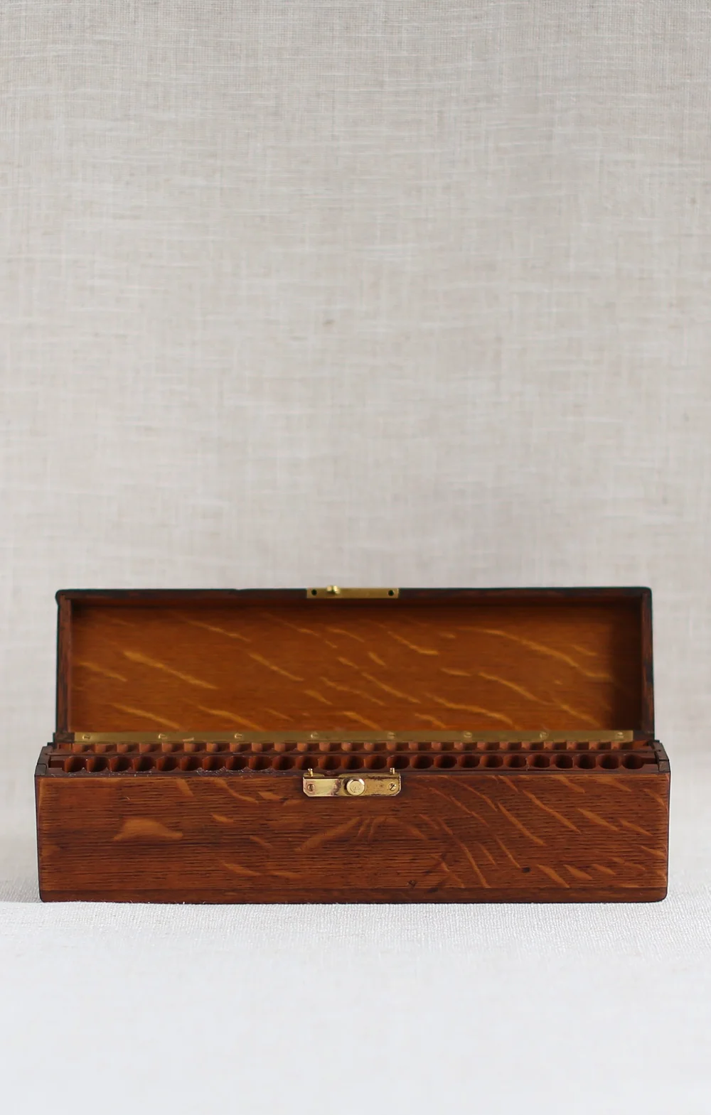 100mm cigarette case 12ct.100mm. Double Sided Leather Cigarette Case (CLC1)