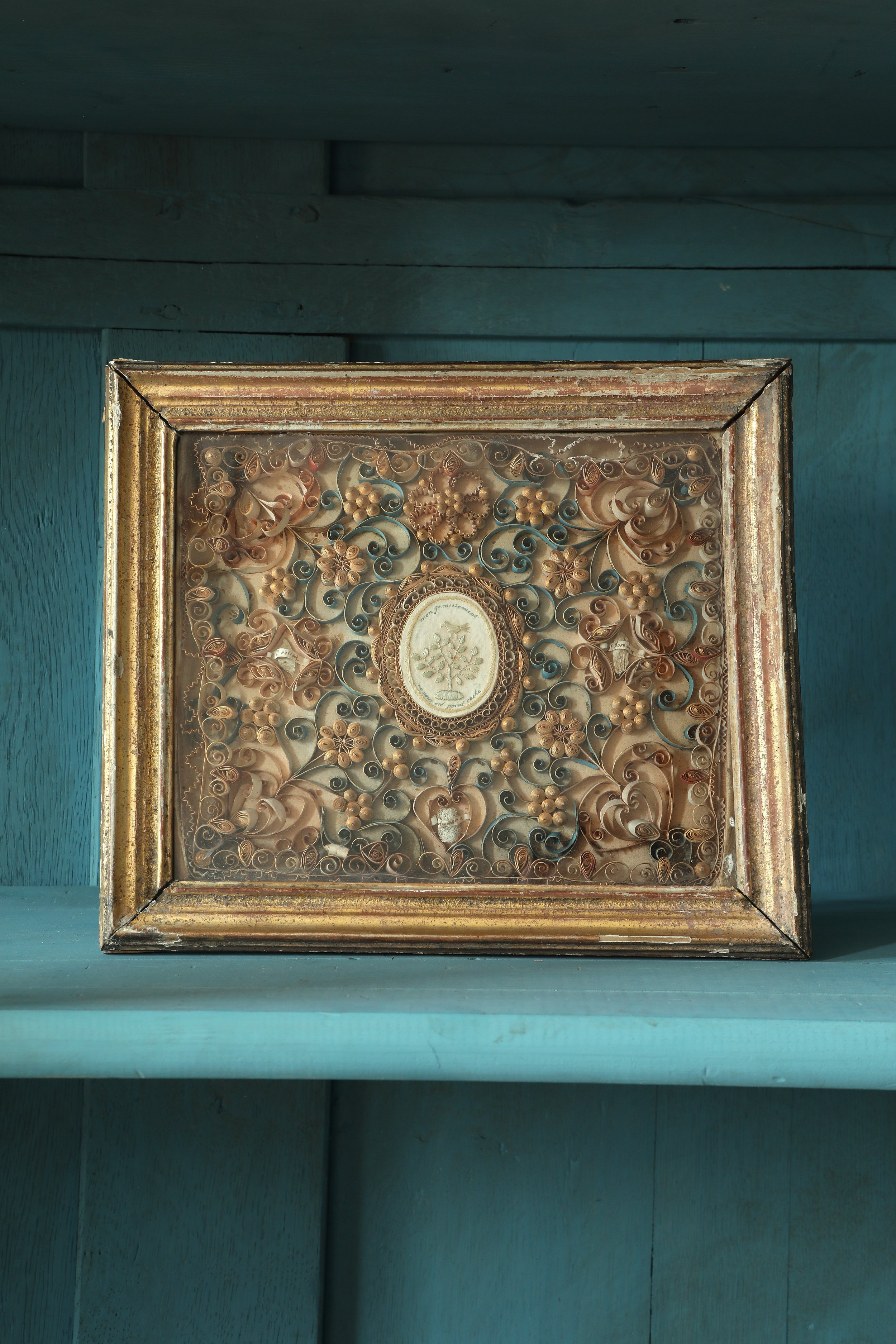 18th Century Paperolle Reliquary