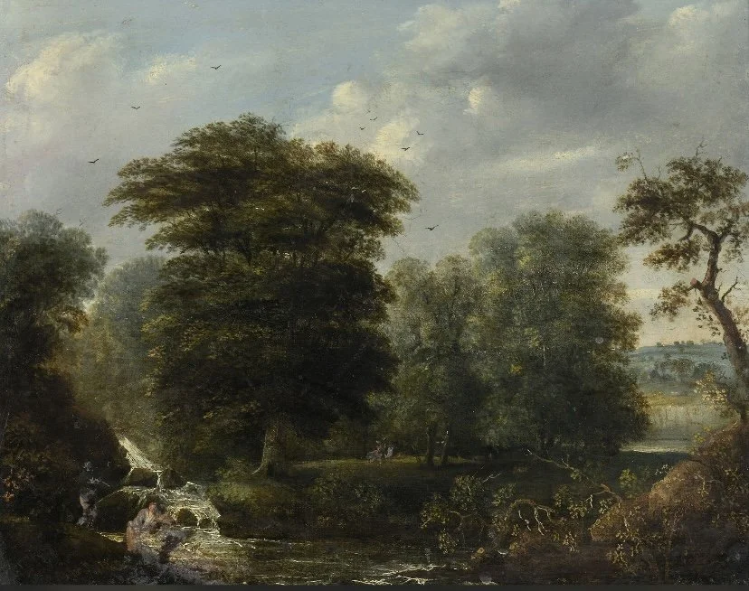 18th Century Dutch School Landscape Painting