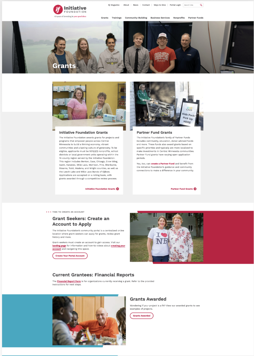 Initiative Foundation Grants