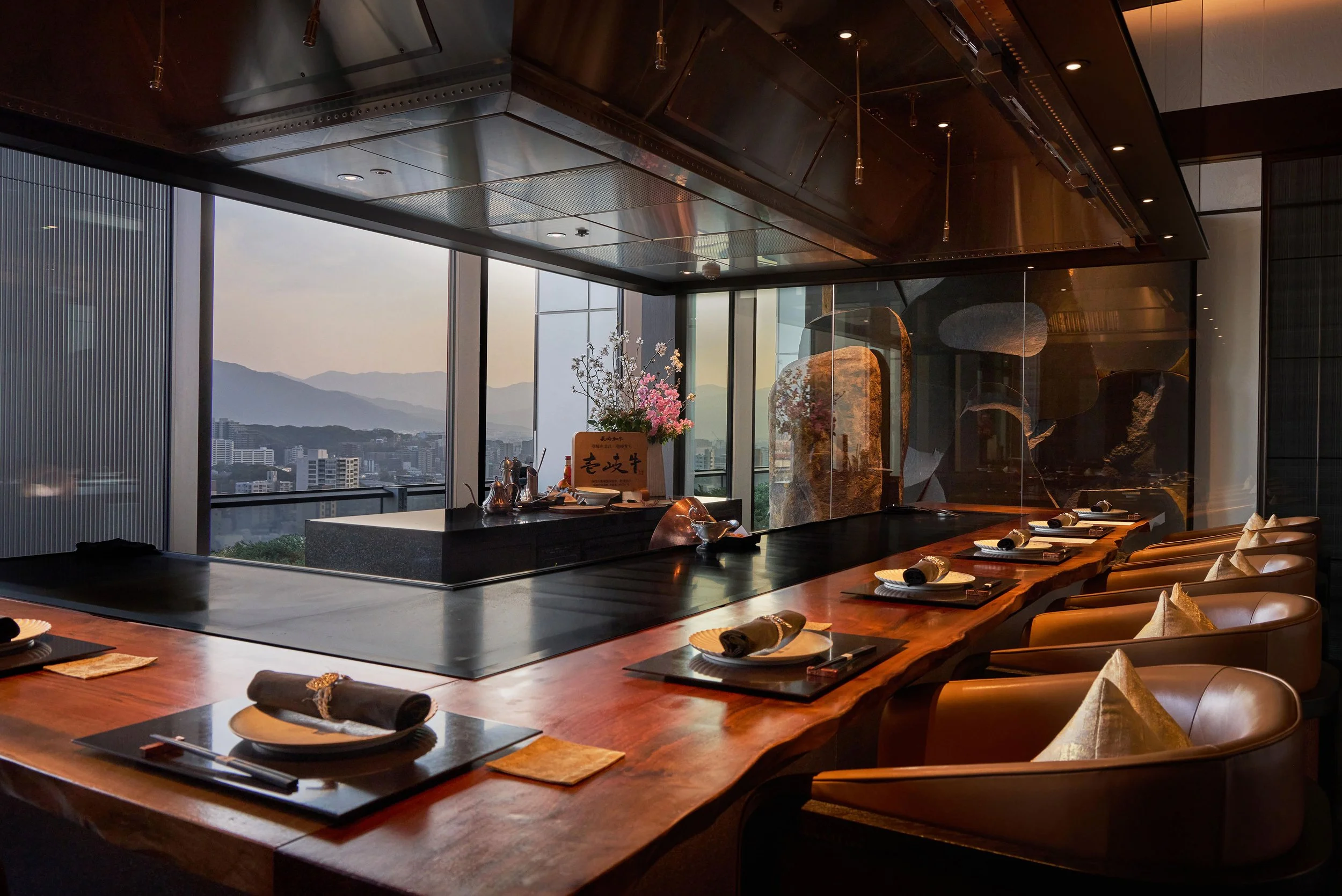 Teppanyaki  Ritz Carlton Fukuoka Japan