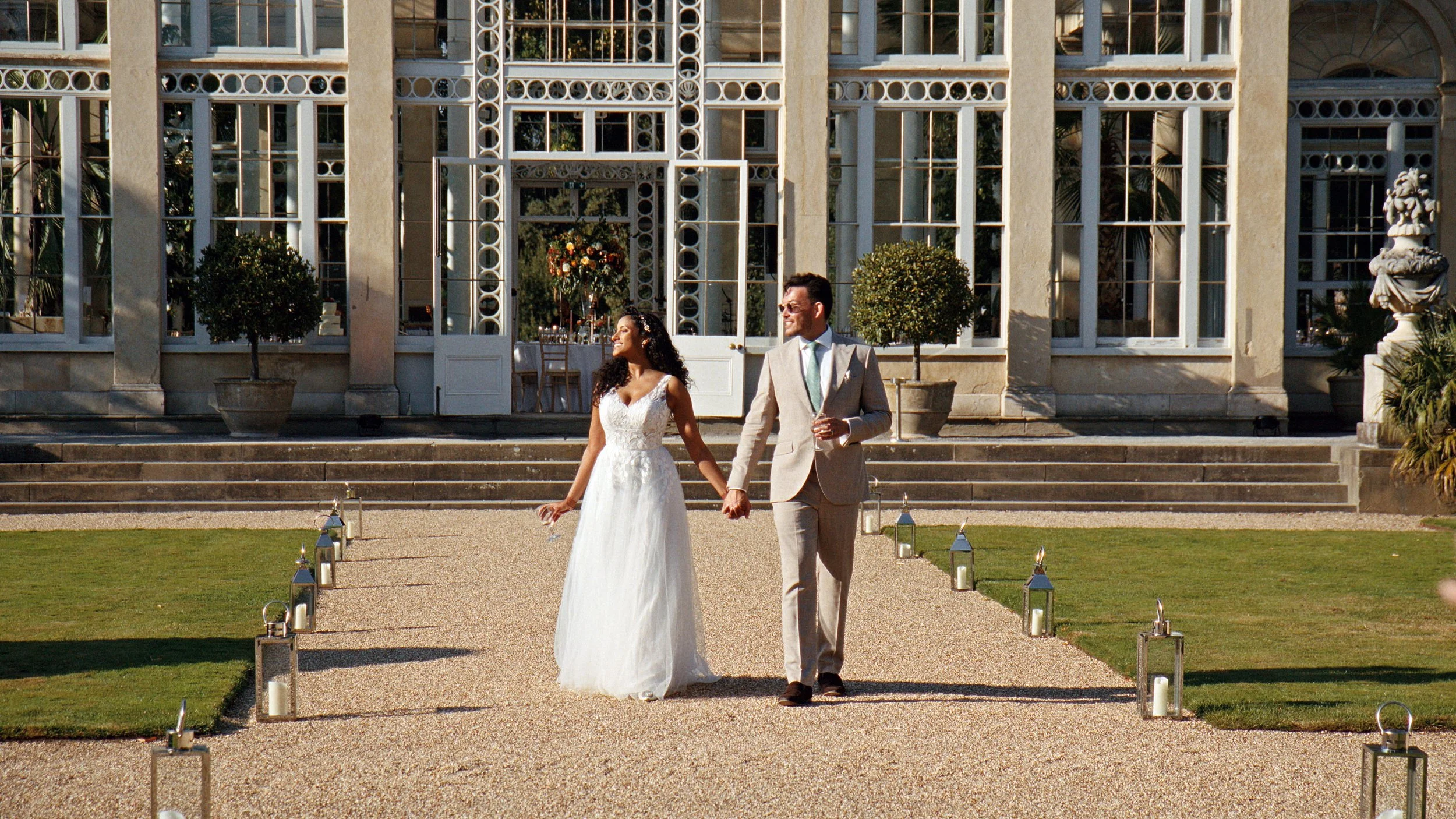 syon park wedding videography