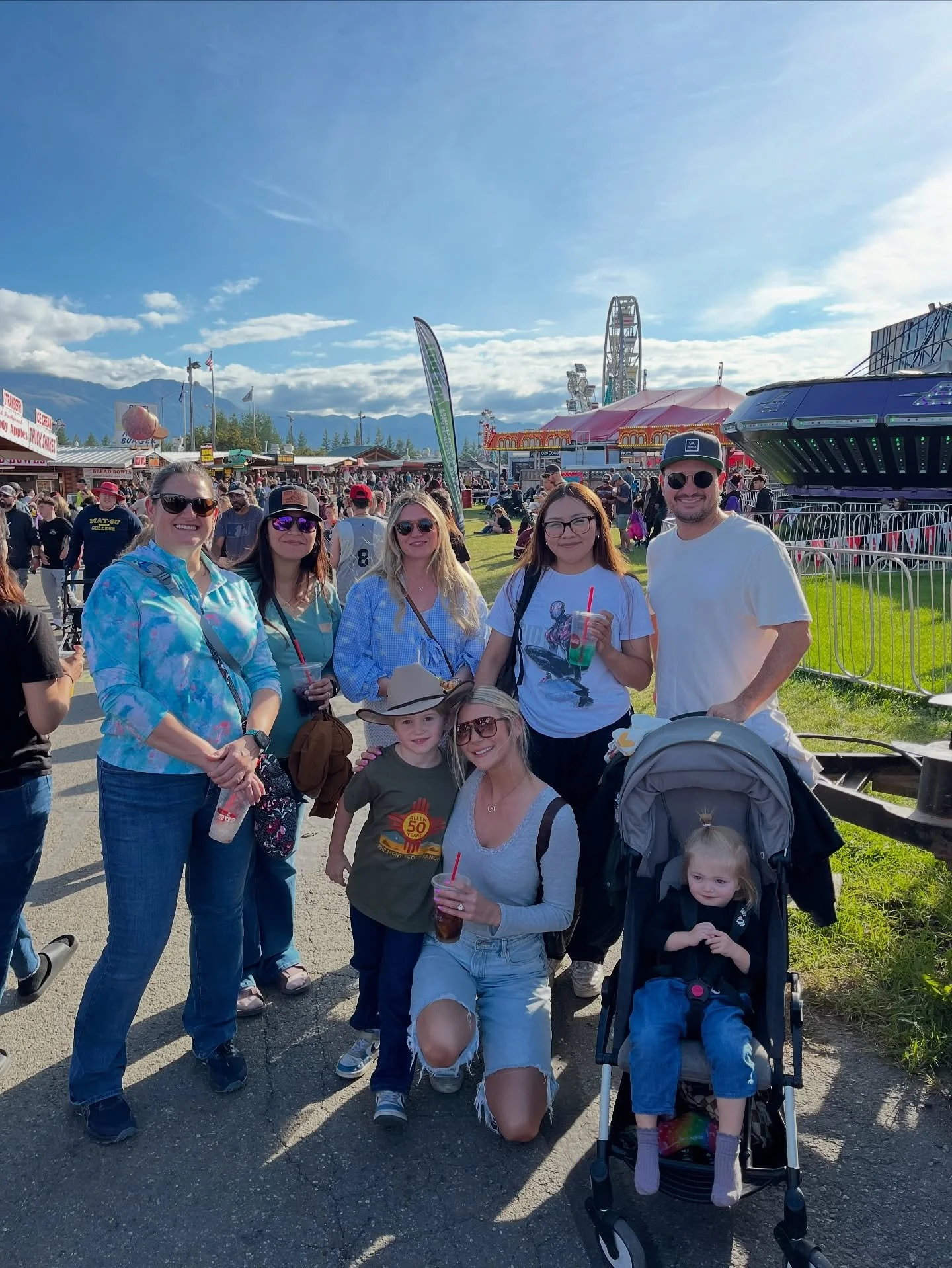 Friday fun in the sun! 😄☀️ Our dental dream team swapped scrubs for shades and hit up the Alaska State Fair for an afternoon of relaxation, snacks, and sunshine. Grateful for this amazing crew&mdash;both in and out of the office! 🌽🎡🍦 #TeamOuting 