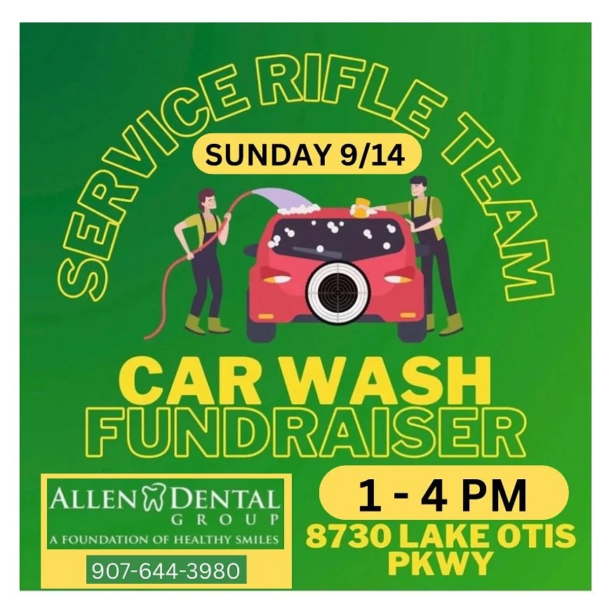 🧽🚗 Car Wash Fundraiser Alert! 🚗🧽
We&rsquo;re excited to support the Service High School Rifle Team @servicehighrifleteam as they host a Car Wash Fundraiser right here in the @allendentalgroupak and @madmoosebikes parking lot!

📅 Sunday, Septembe