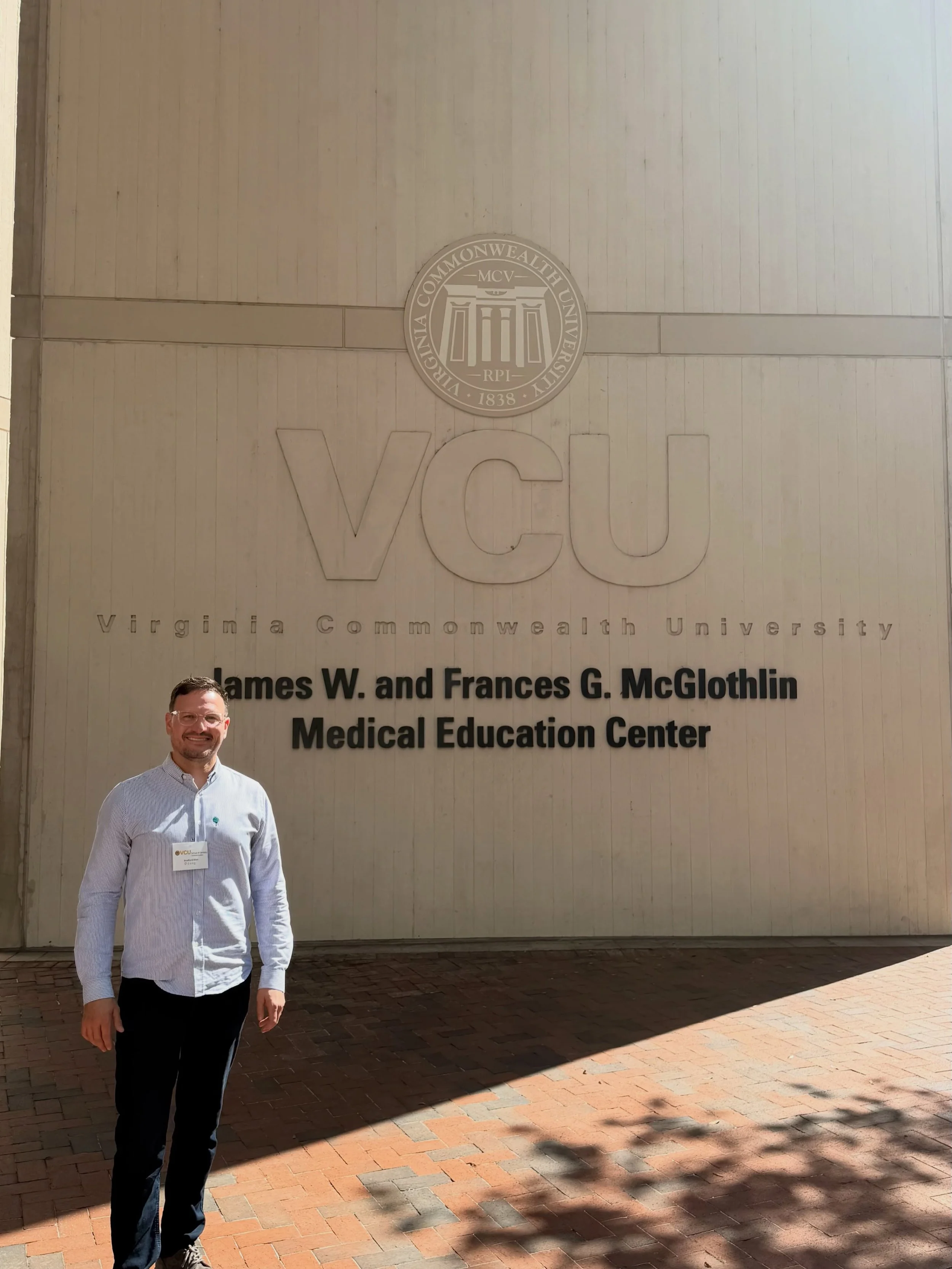 Dr. Allen, Class of 2006, returned to Virginia Commonwealth University in Richmond, Virginia to celebrate his 20-year dental school reunion.

The visit included time spent on campus attending lectures, reconnecting with faculty, and revisiting the cl