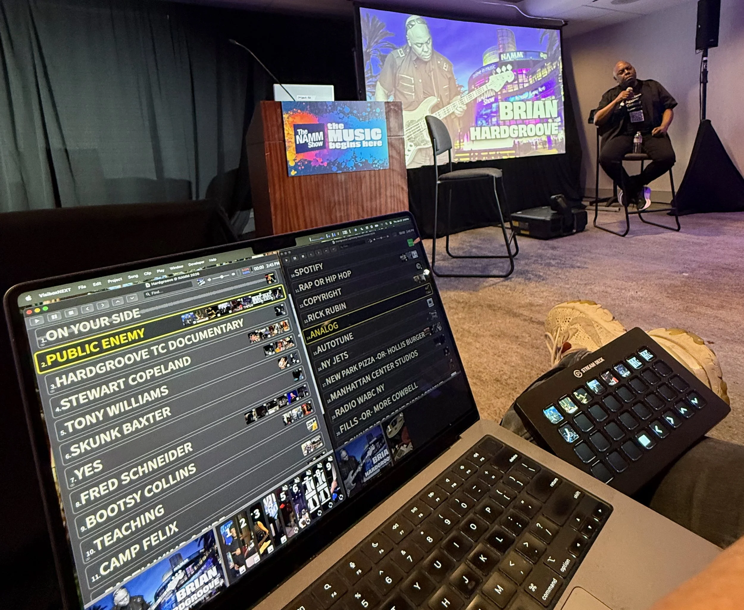 Eine Unterhaltung visuell neu gestalten: Visibox als visueller Sample-Player auf der NAMM 2026