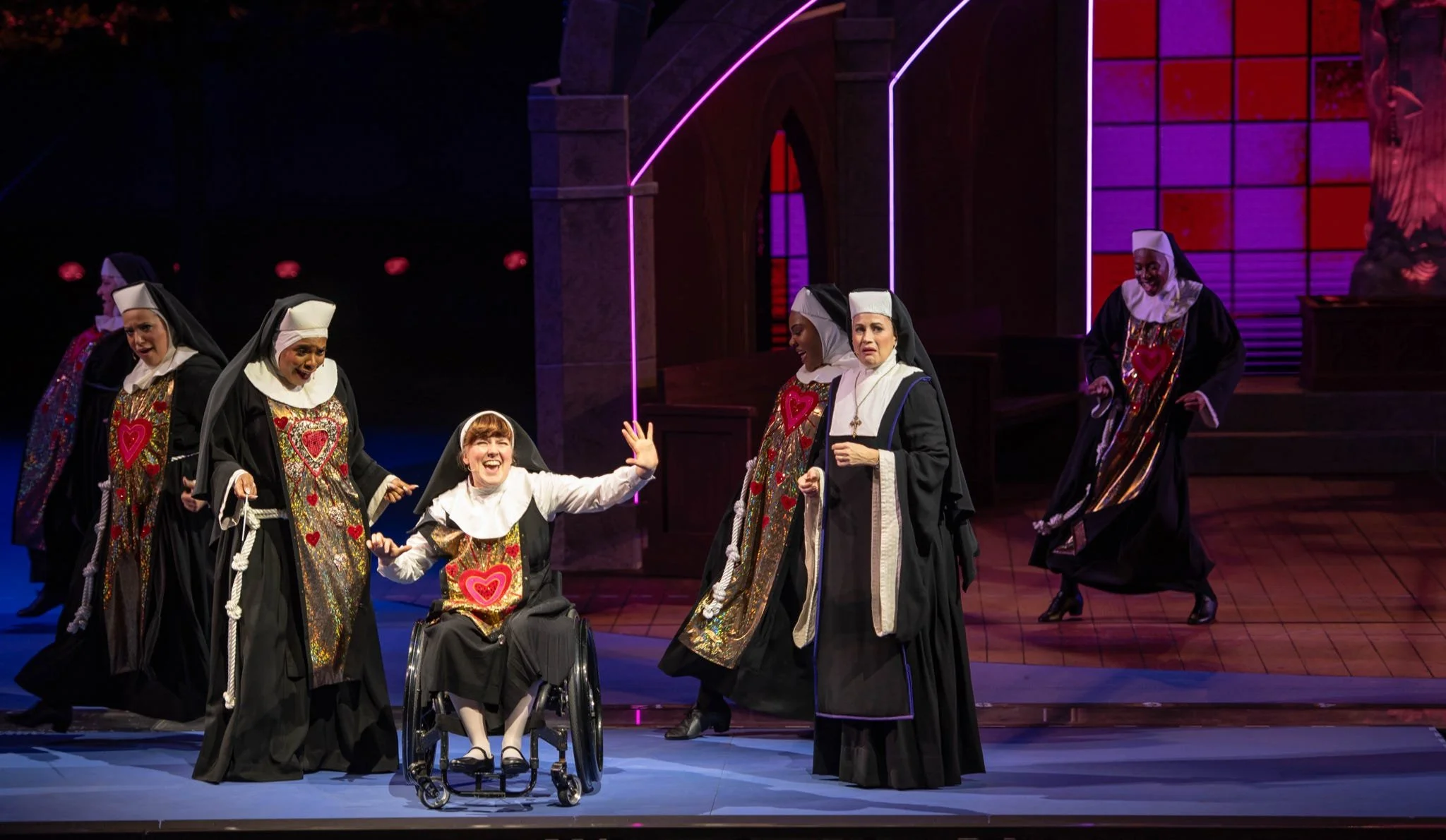 sister act @ the muny alongside bryonha marie + mamie parris