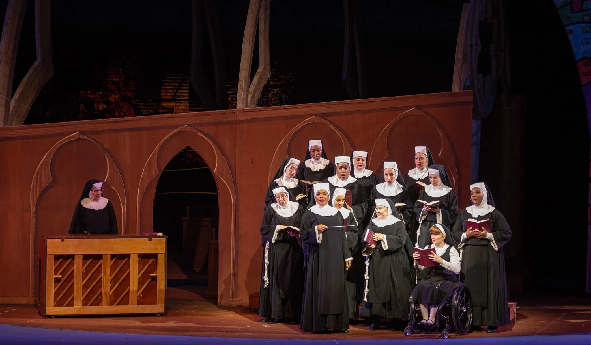 sister mary robert, sister act @ the muny 