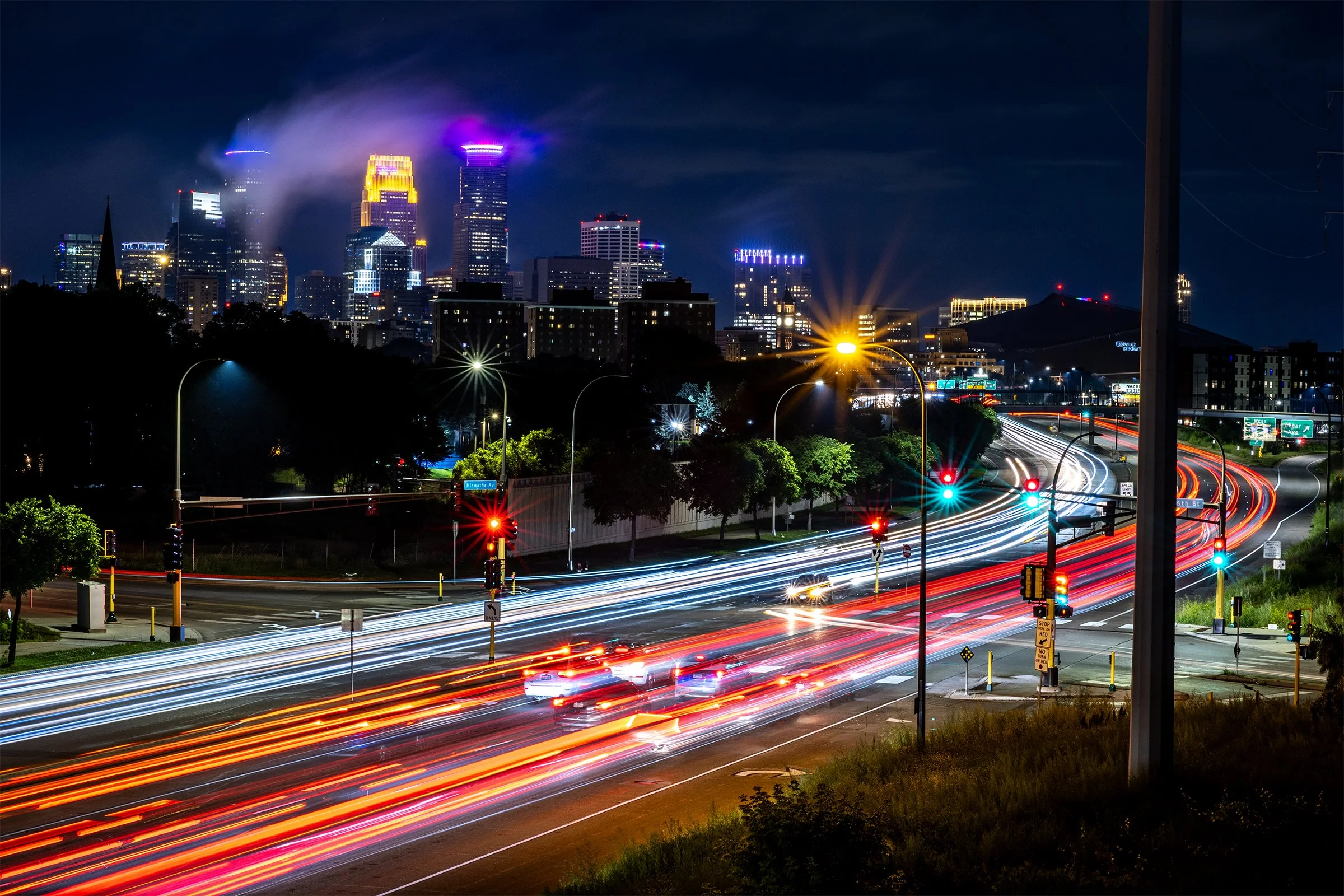 Downtown Skyline, Minneapolis MN (June 2024)