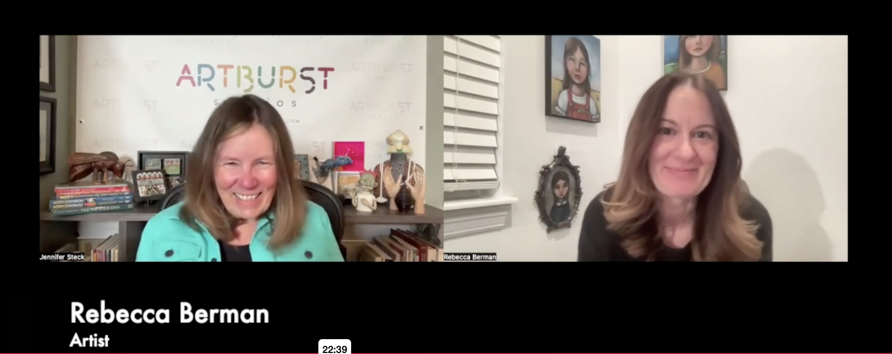 Artburst Live Interview
