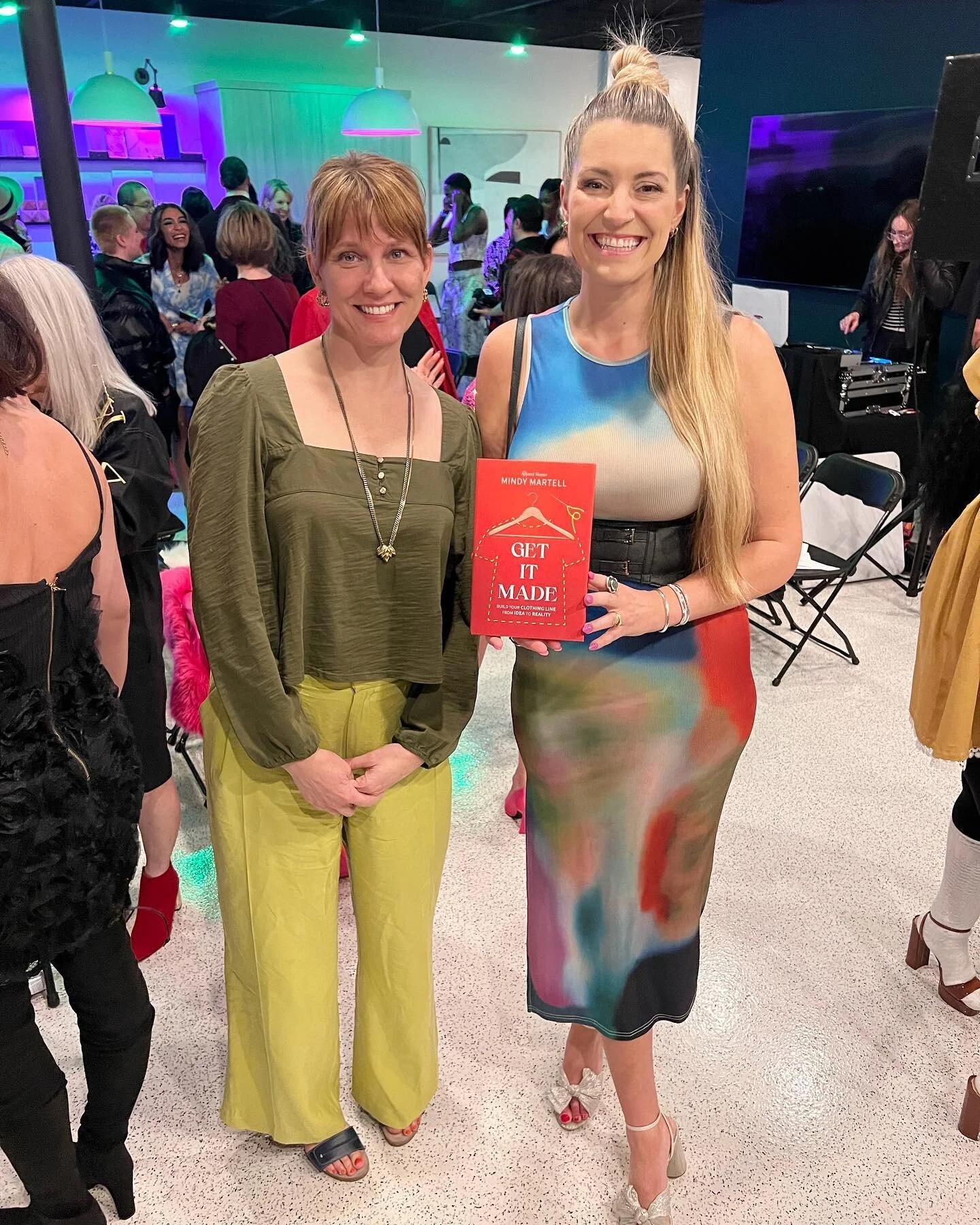 Tonight we will be at the @intothestudio_ fashion show. Come say 👋 and check out our new book, Get It Made- Build Your Clothing Line from Idea to Reality. 
#appareldesign #fashion #fashiondesign #apparelmanufacturing #getitmadebook