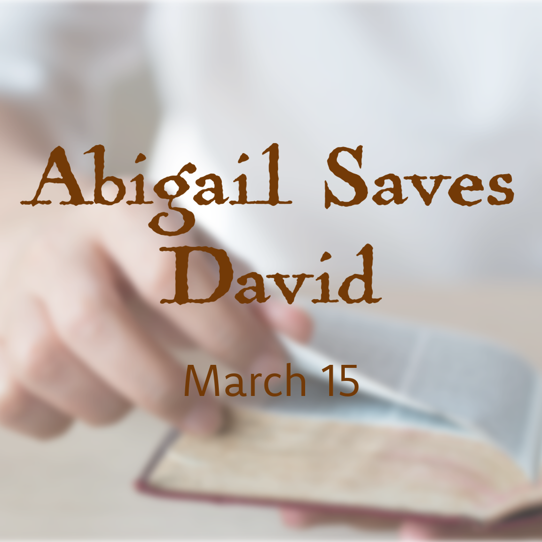 Abigail Saves David