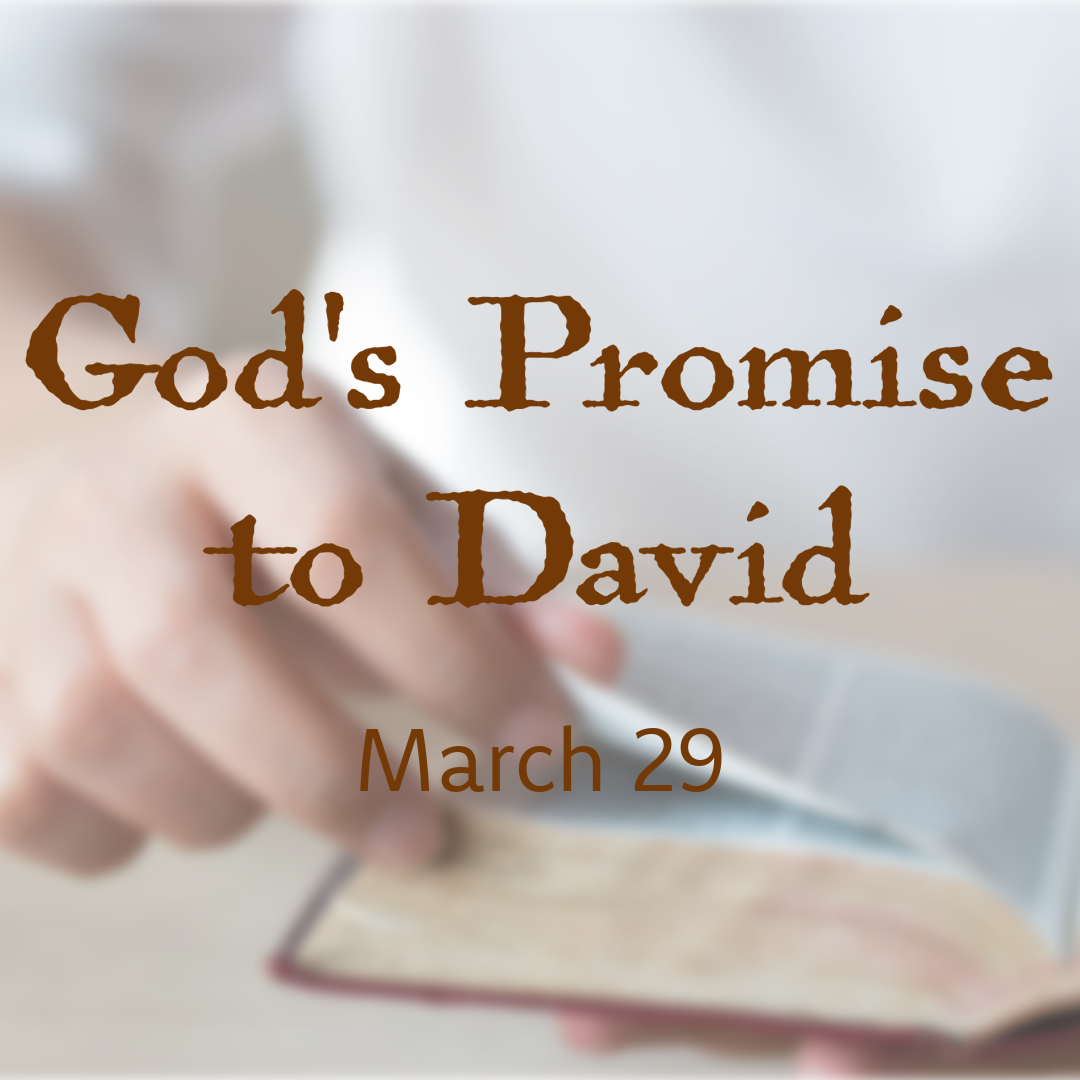 God’s Promise to David