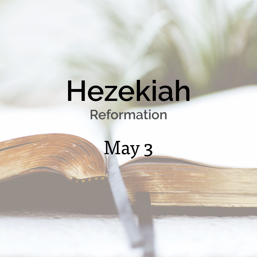Hezekiah-Reformation
