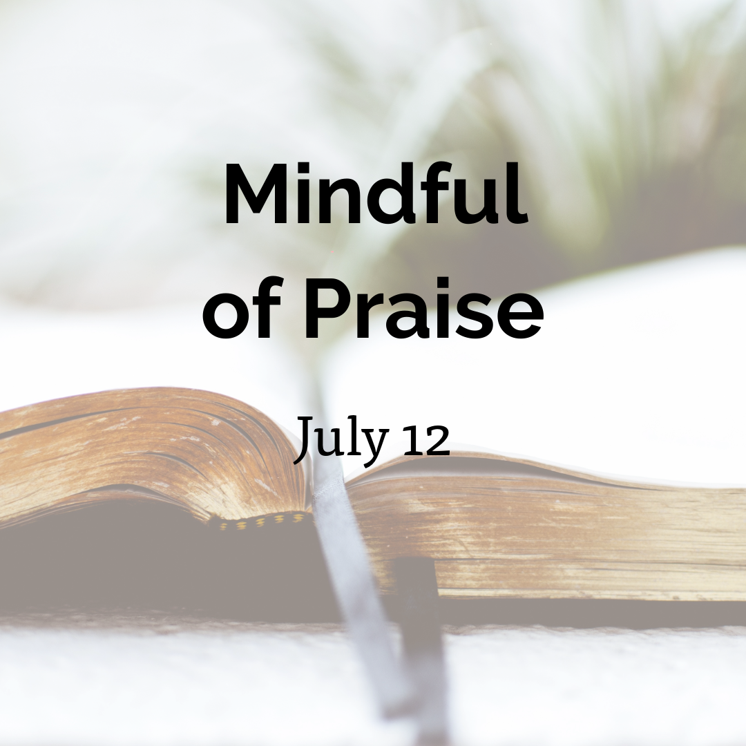 Mindful of Praise
