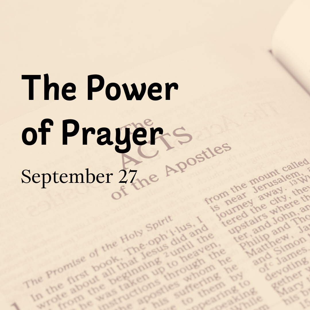 The Power of Prayer