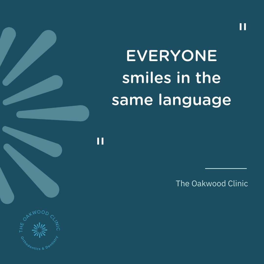 Another reminder to smile! Have a lovely weekend everyone 😊

#TheOakwoodClinic #DentalPractice #Dentistry #Dental #DentistLondon #LondonDentist #Orthodontics #OrthodontistLondon #LondonOrthodontist #BracesLondon #LondonBraces #Teeth #dentalprofessio