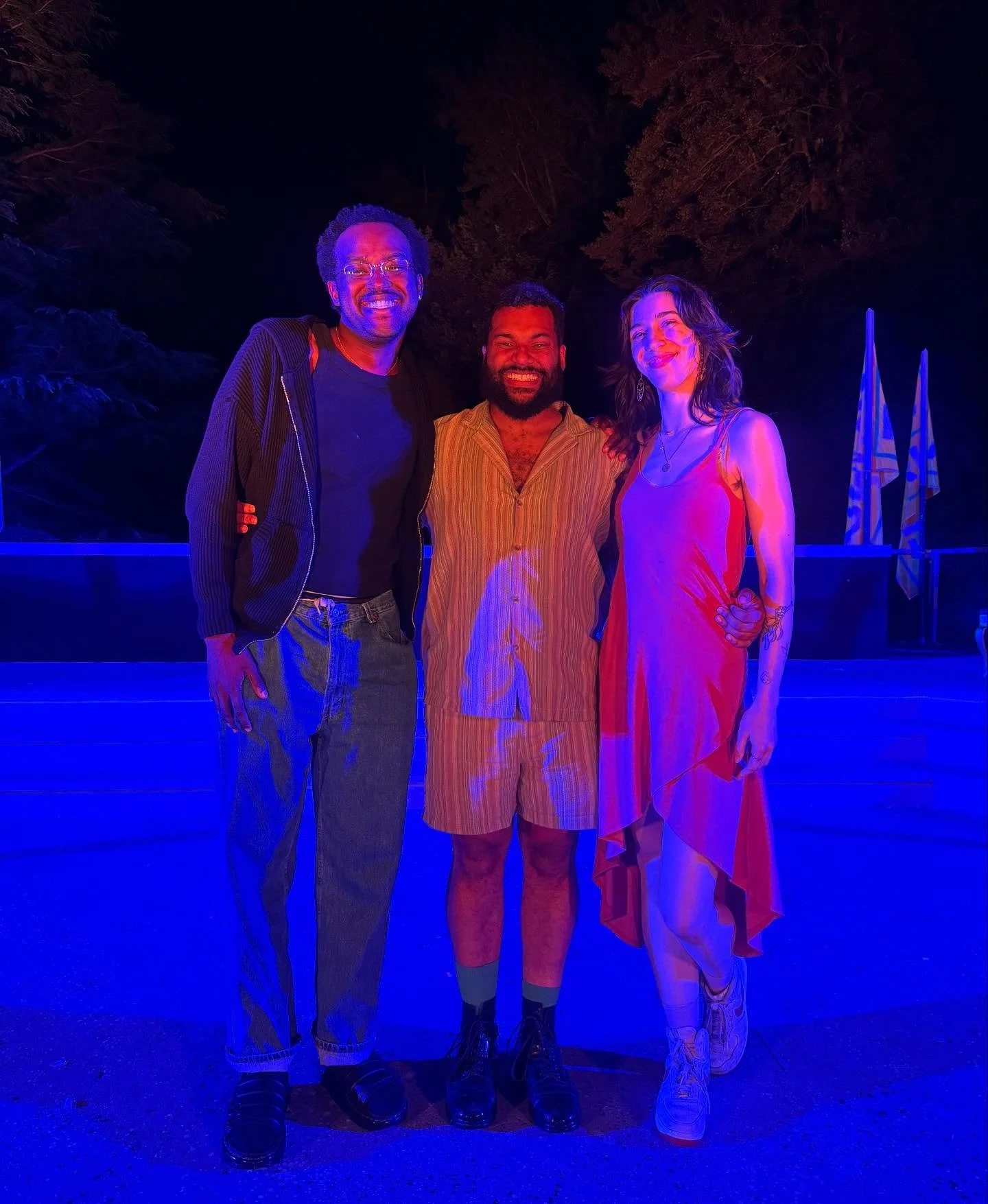 Totally forgot to post these in the dump! My people, some of my favorite collaborators 🤌🏾✨ @s.andrew.watring & @aylataf🫰🏾LOVE Y’ALL DEEP. SEE YOU SOON 😙