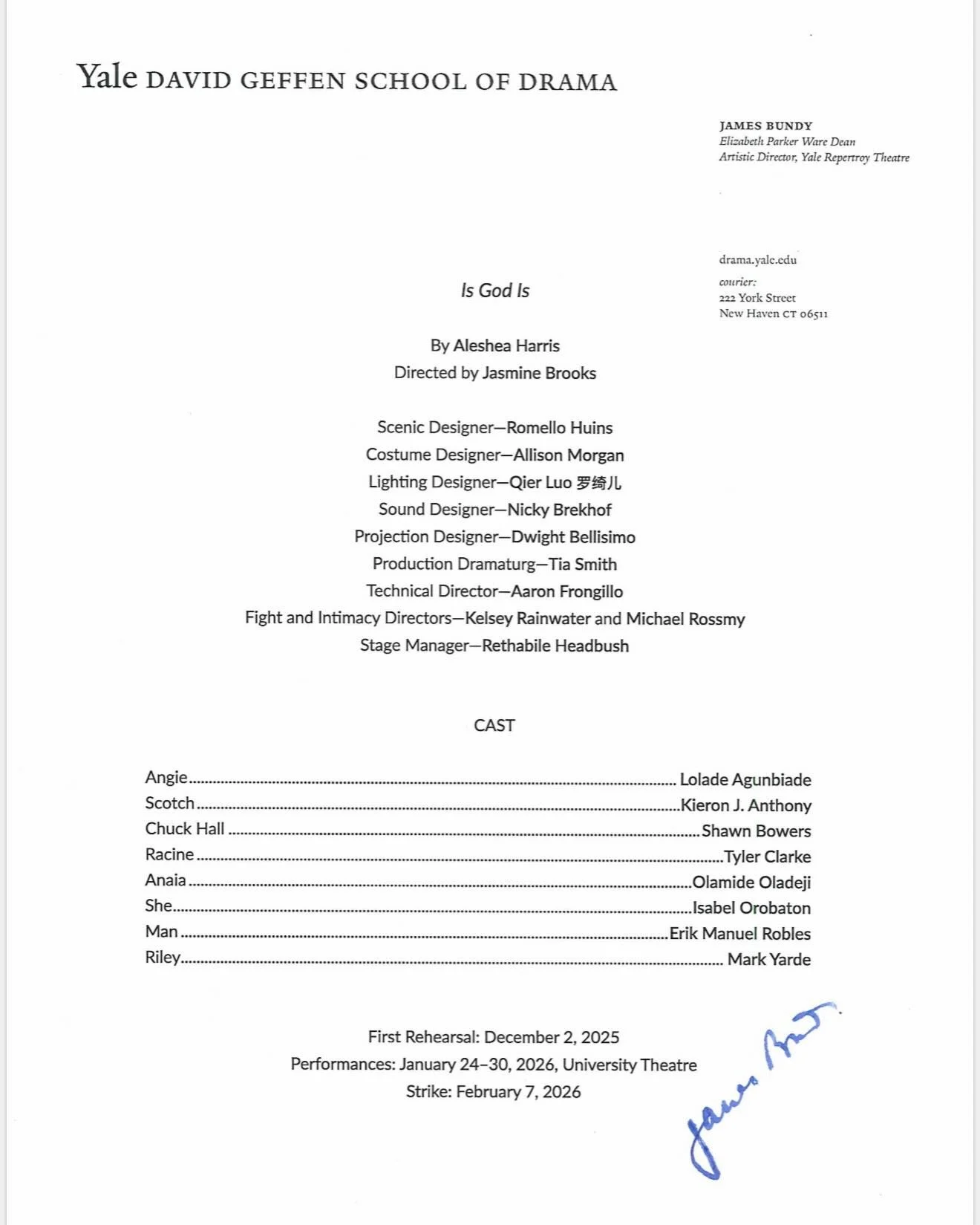 The show is in build and was presented to the public today. DAY ONE. See you in January, [I&rsquo;m tired, pinch me] - still more to come but til then&hellip;🫰🏾🤧😙 K, luv u byeeee
&bull;
&bull;
&bull;
&bull;
&bull;
&bull;
#theater #theatre #broadw
