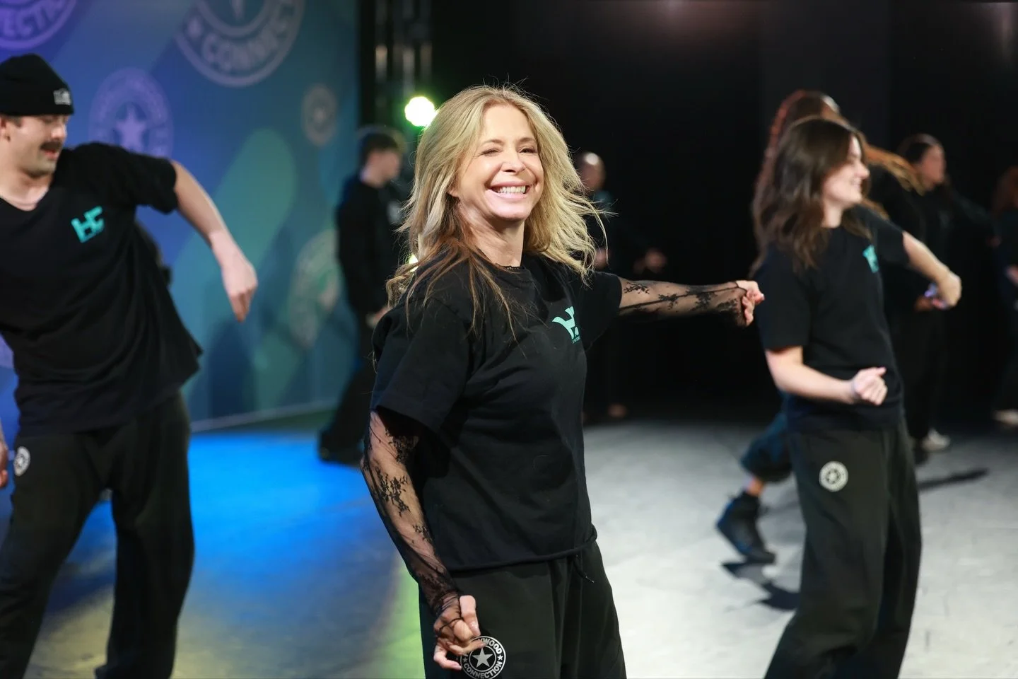 WE&rsquo;RE BACK!!! and Phoenix, you&rsquo;re UP! 
Let&rsquo;s bring the FIIIRE, bring the fun, and rock da floor! @hollywoodconnectiondance 💃❤️&zwj;🔥⚡️🧨🏁👠