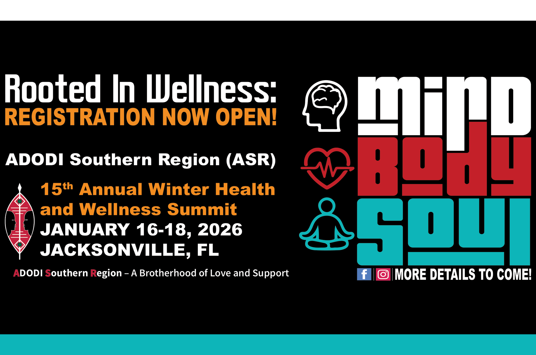ADODI SOUTHERN REGION 15TH ANNUAL WINTER WELLNESS SUMMIT COMES TO JACKSONVILLE!