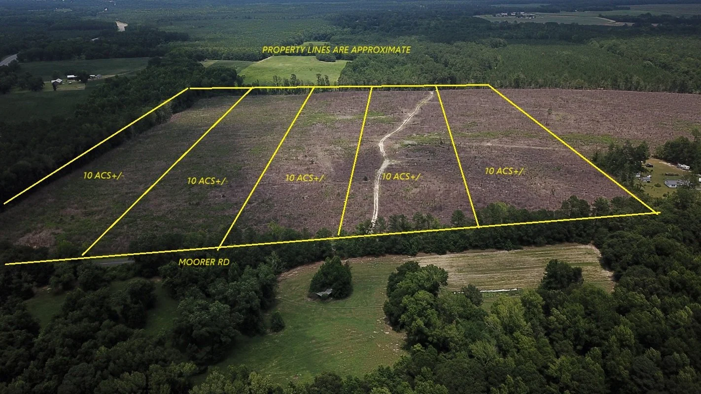 The Flag Tract (20 acres+/-)  St. Matthews, SC $158,000   AVAILABLE!!!