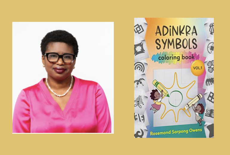 Rosemond Owens and Adinkra Symbols Coloring Book