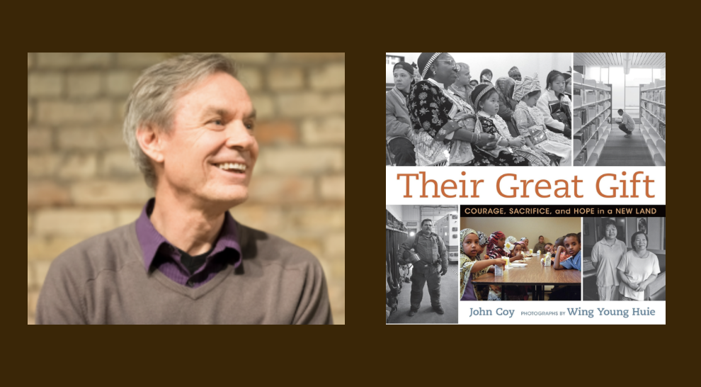 John Coy with Their Great Gift