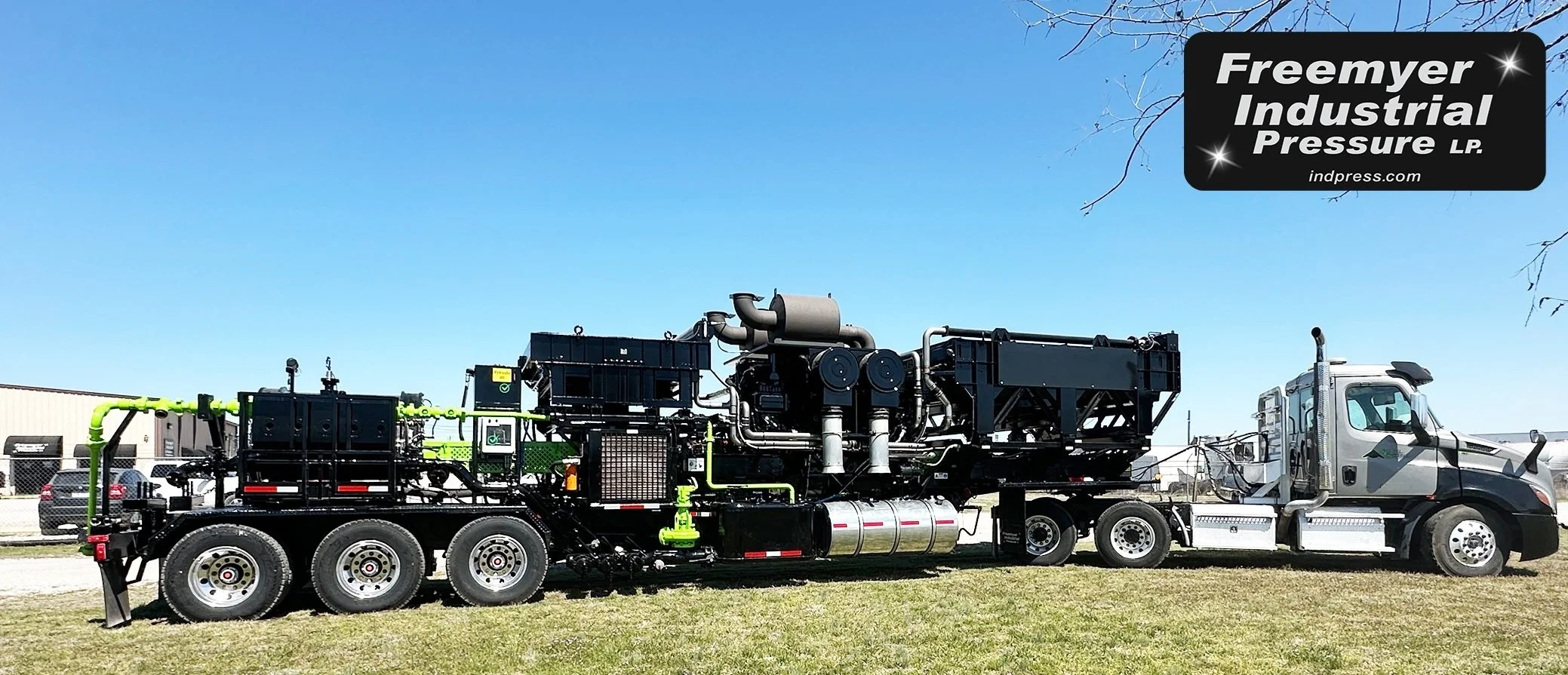 Converted Frac Pump to Pump Down