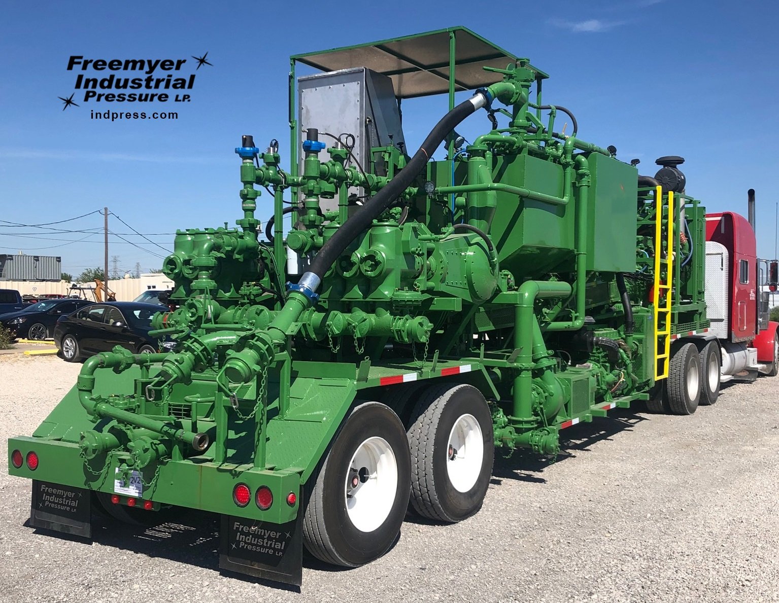 Double Cement Pump and Mixer